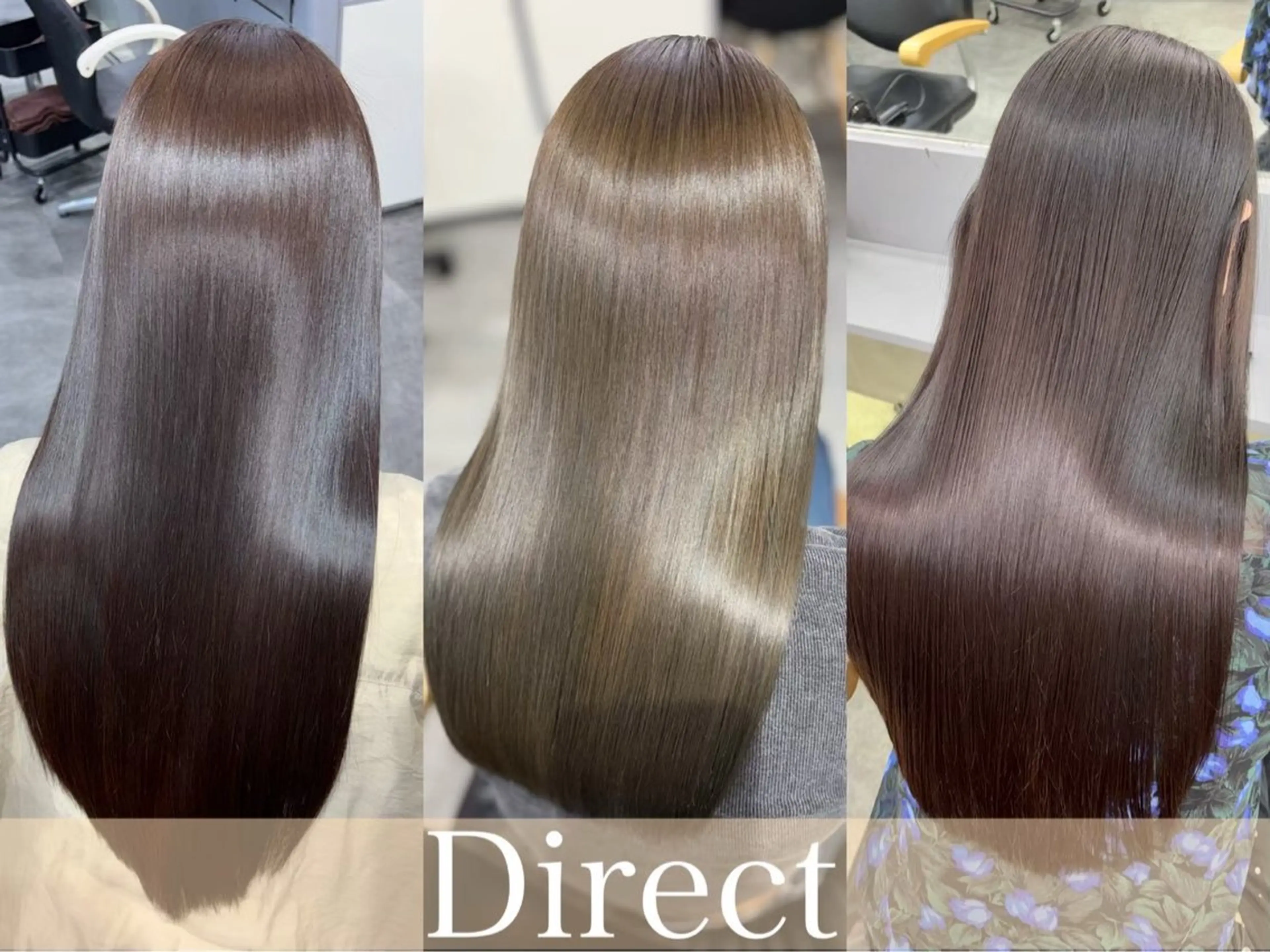 ロング カット 縮毛矯正 トリートメント 美髪/髪質改善 レイヤー/透けカラーのヘアスタイル