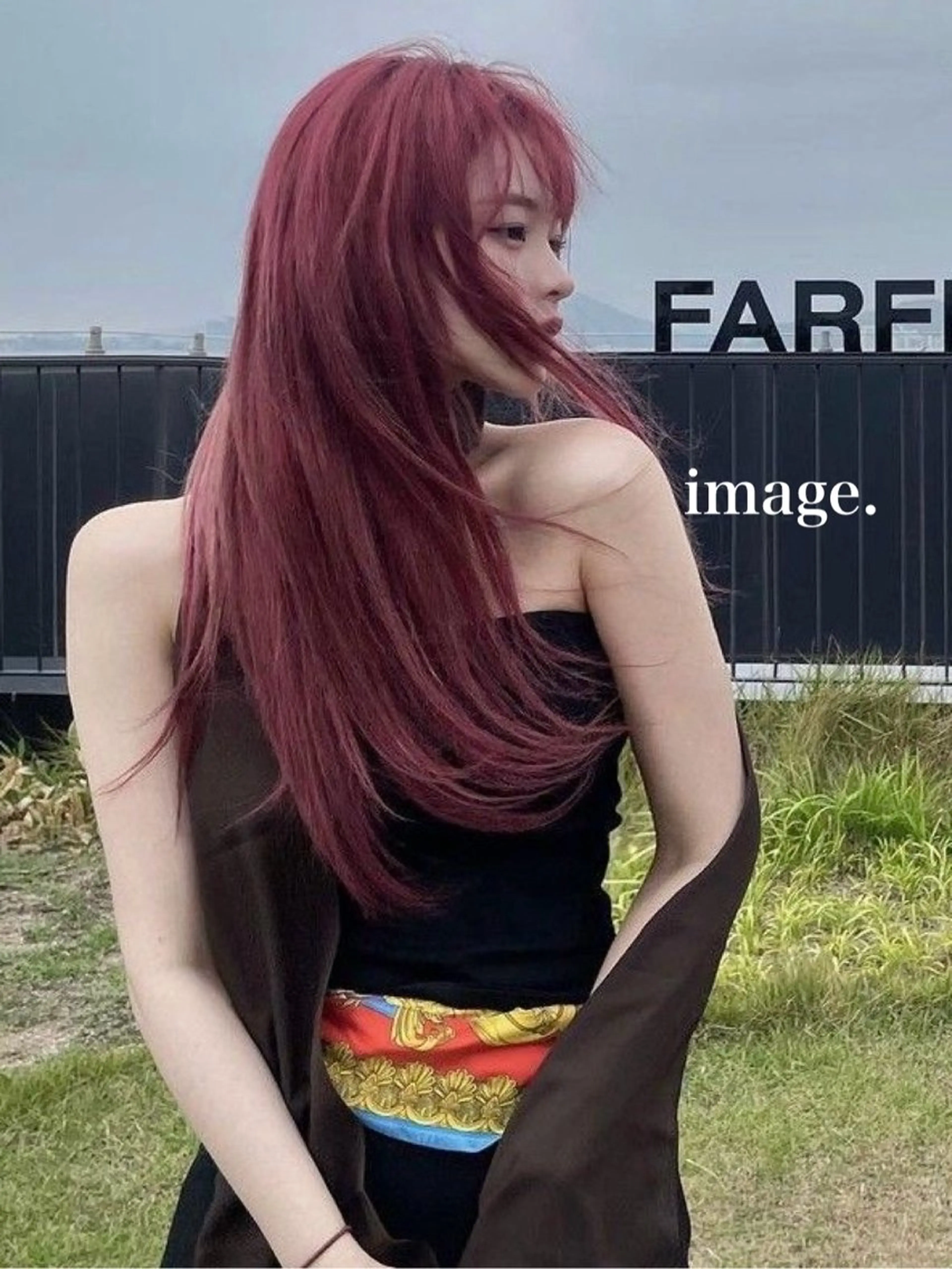 ロング カラー 大人上品ベージュ 🎀HARUNAのヘアスタイル