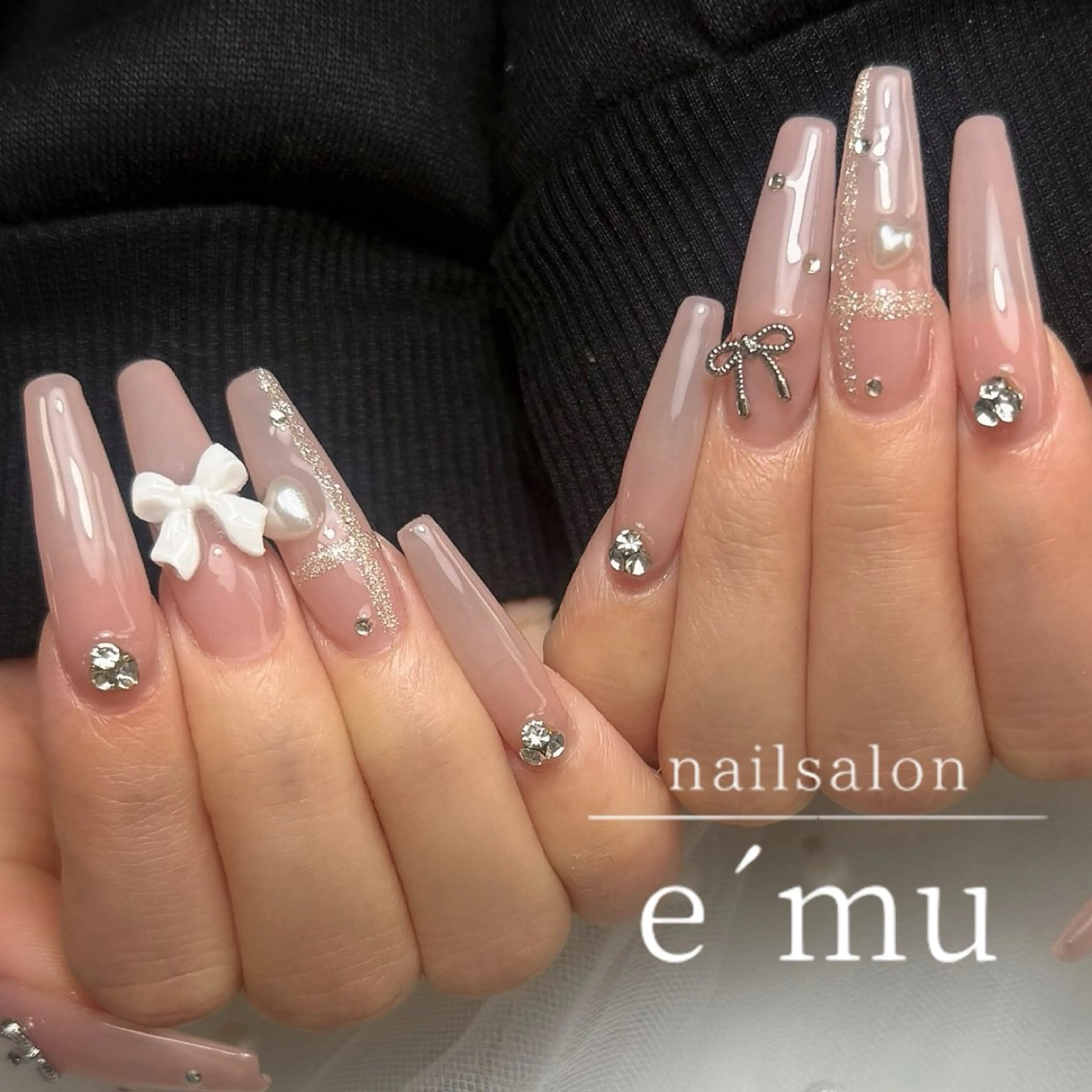 ネイル ネイルチップ ハンドネイル nailsalon e´muのネイルデザイン