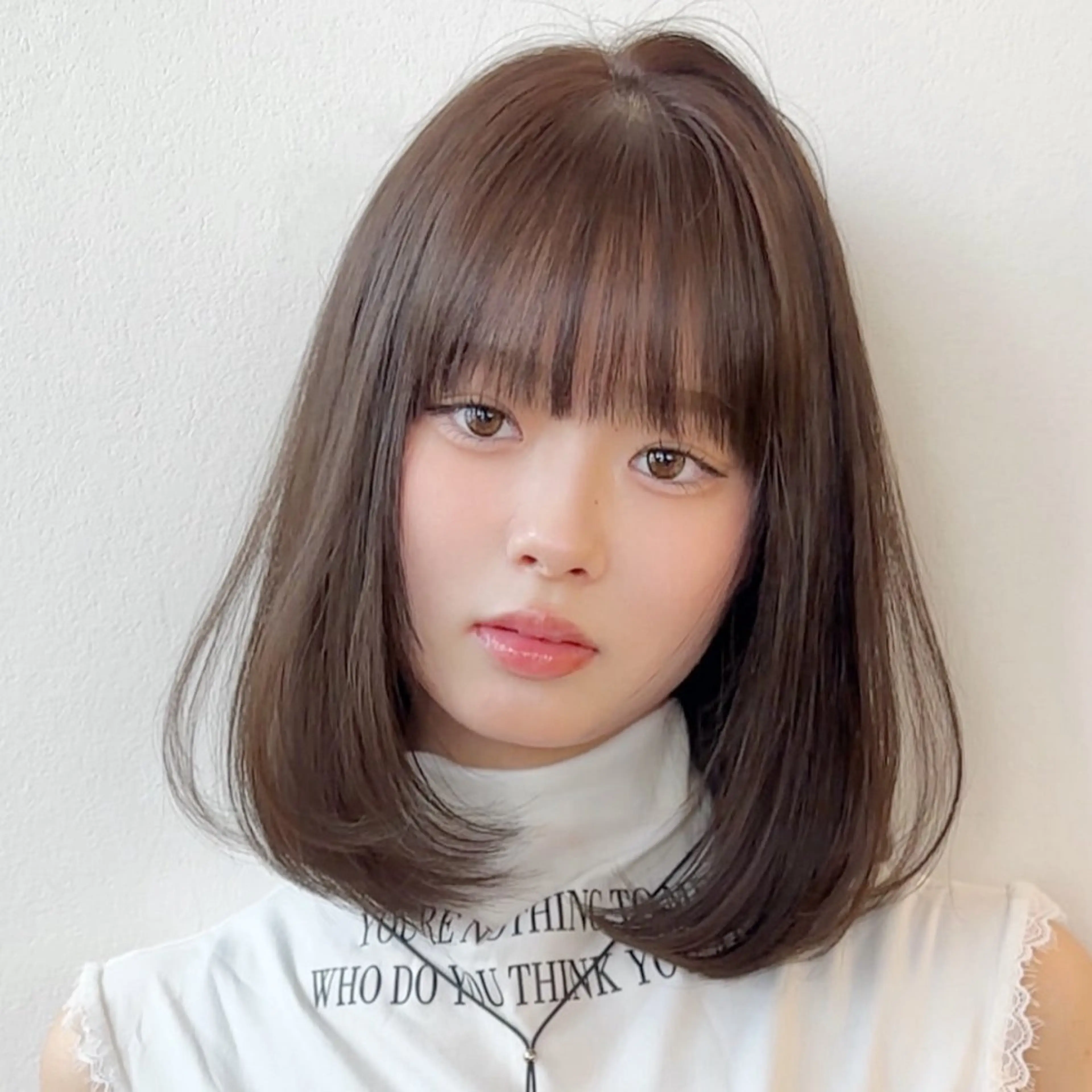 ミディアム カラー カット トリートメント Lond Bloom 天神ショート/ボブのヘアスタイル