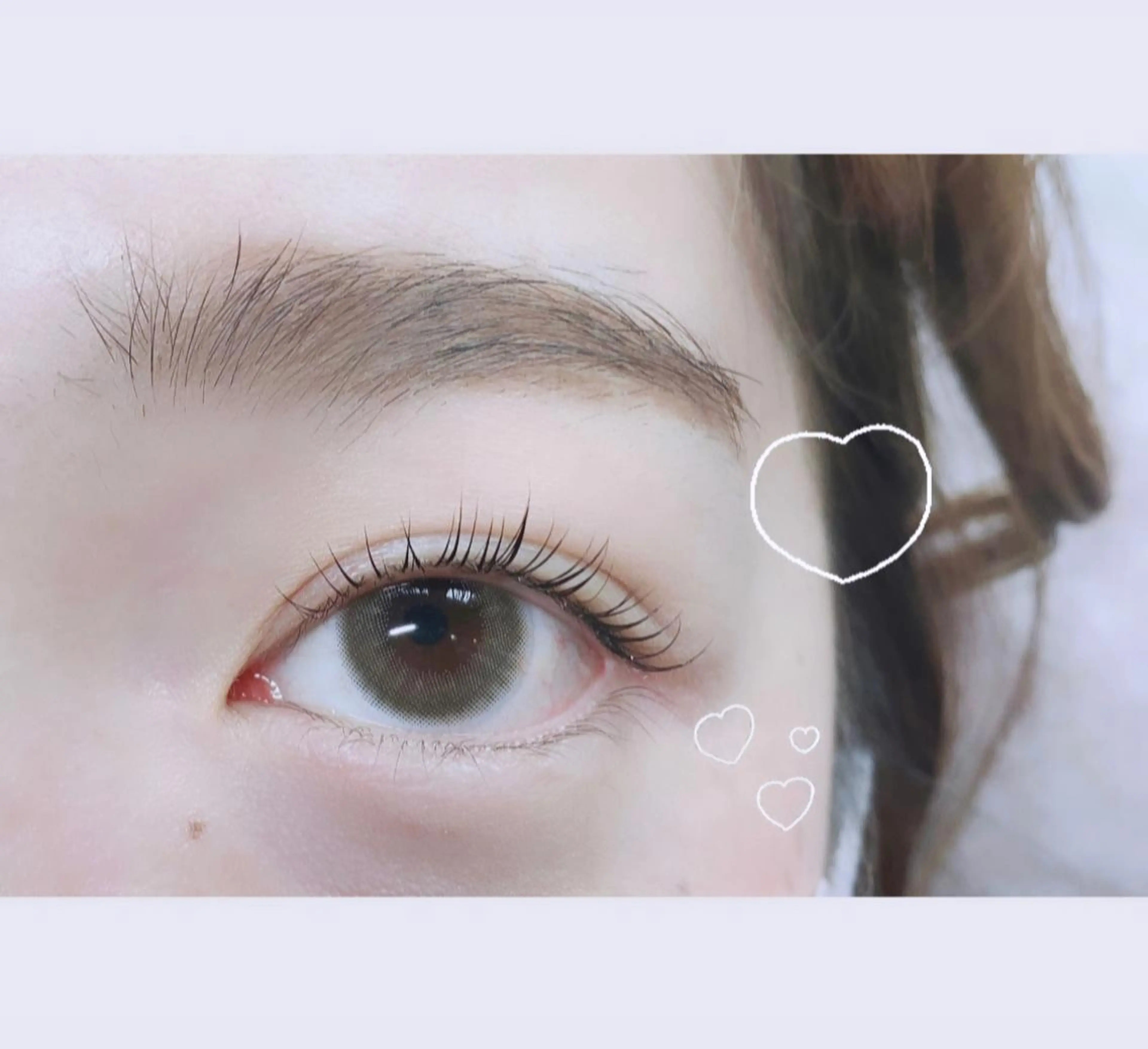 パーマ マツエク・マツパ マツパ ꔫShimizu Harukaのマツエク・マツパデザイン