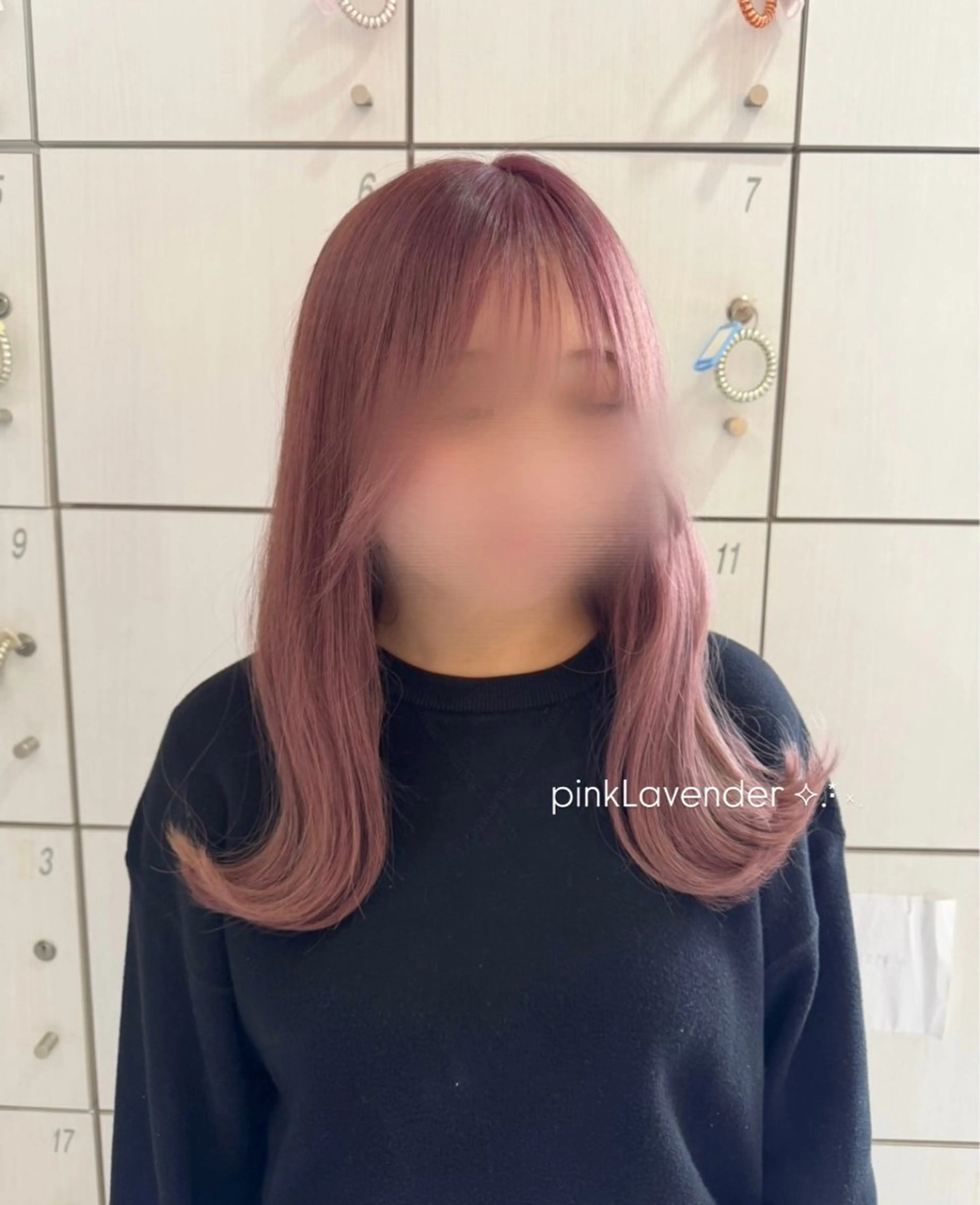 カラー  ︎︎ 矢口  愛瑠のヘアスタイル