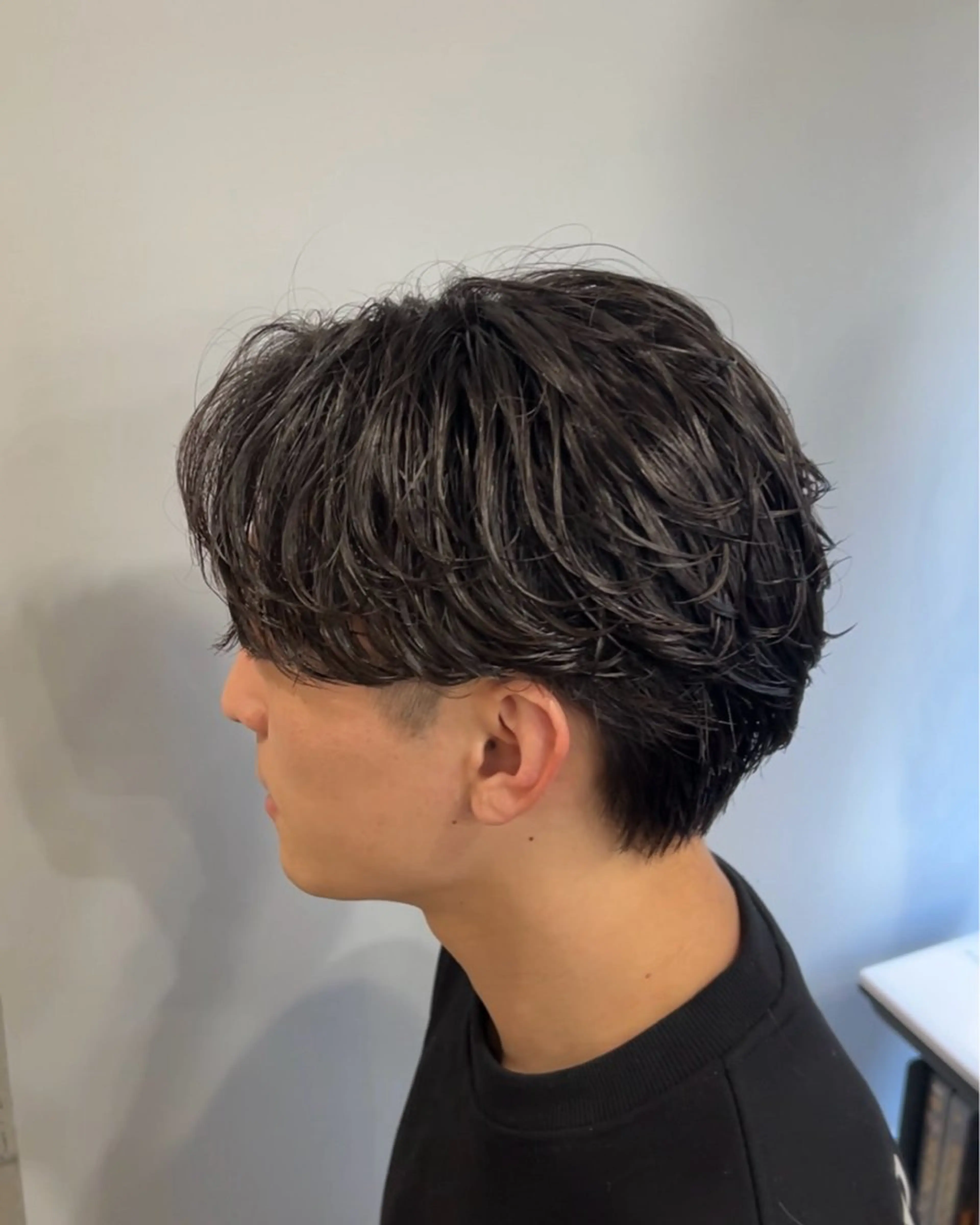 カラー パーマ メンズ カット パーマ RACCOON.TOKYO 渋谷店所属・メンズカット🐺 パーマ特化🔥舜のヘアスタイル