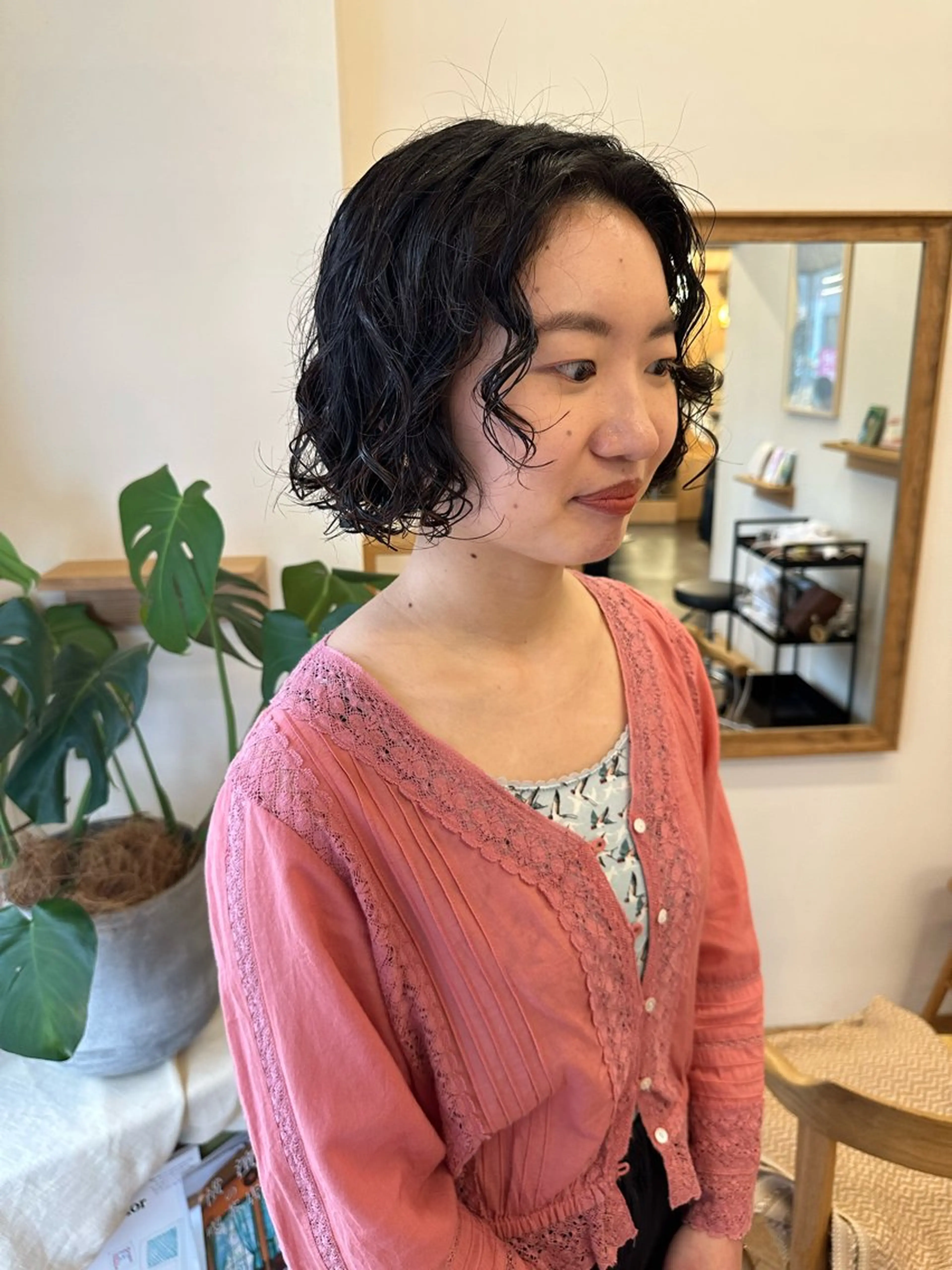 ショート パーマ カット パーマ yupi🐈‍⬛ レイヤー/パーマのヘアスタイル