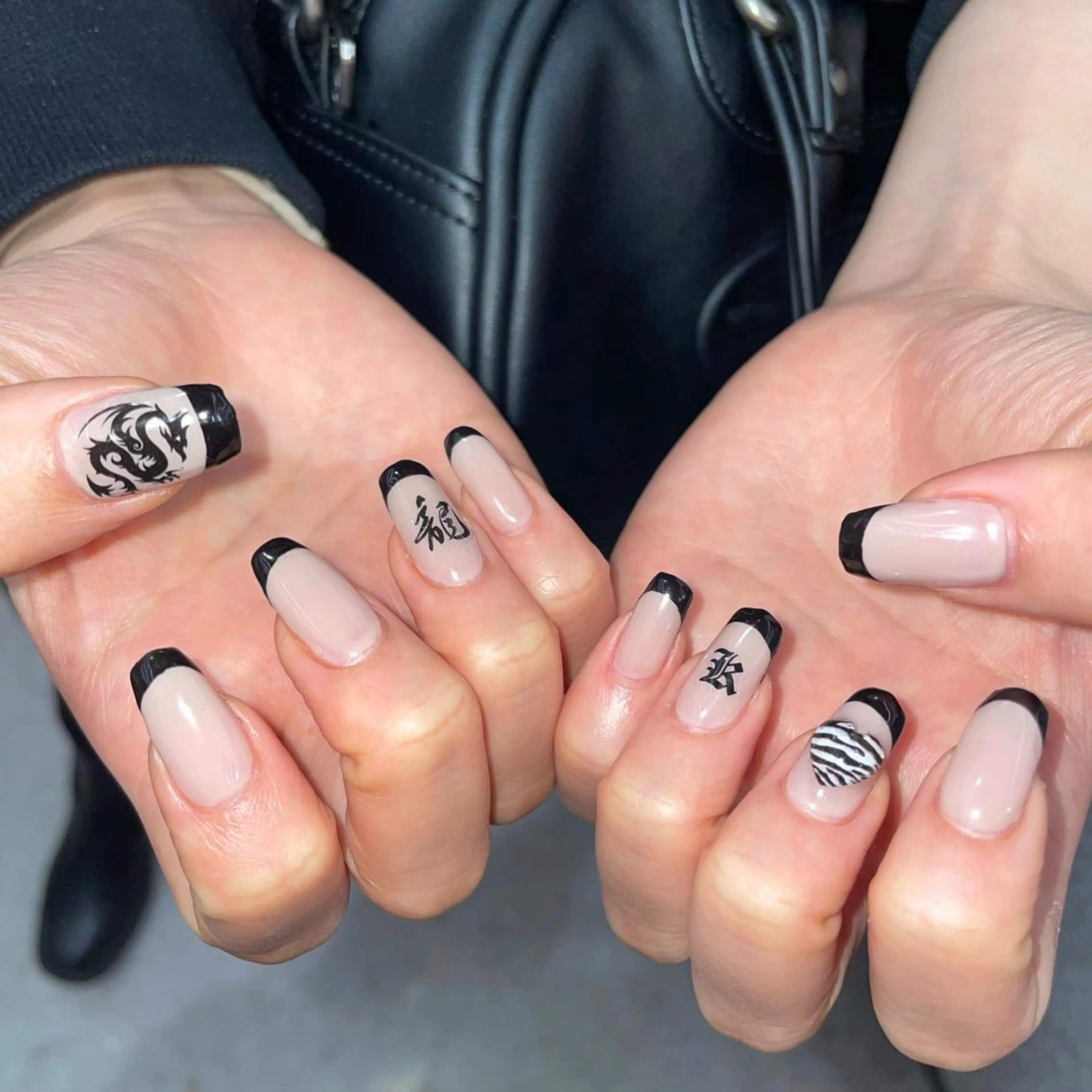 ネイル 🫧飛山琉桜/二条 ネイルアート/束感のマツエク・マツパデザイン