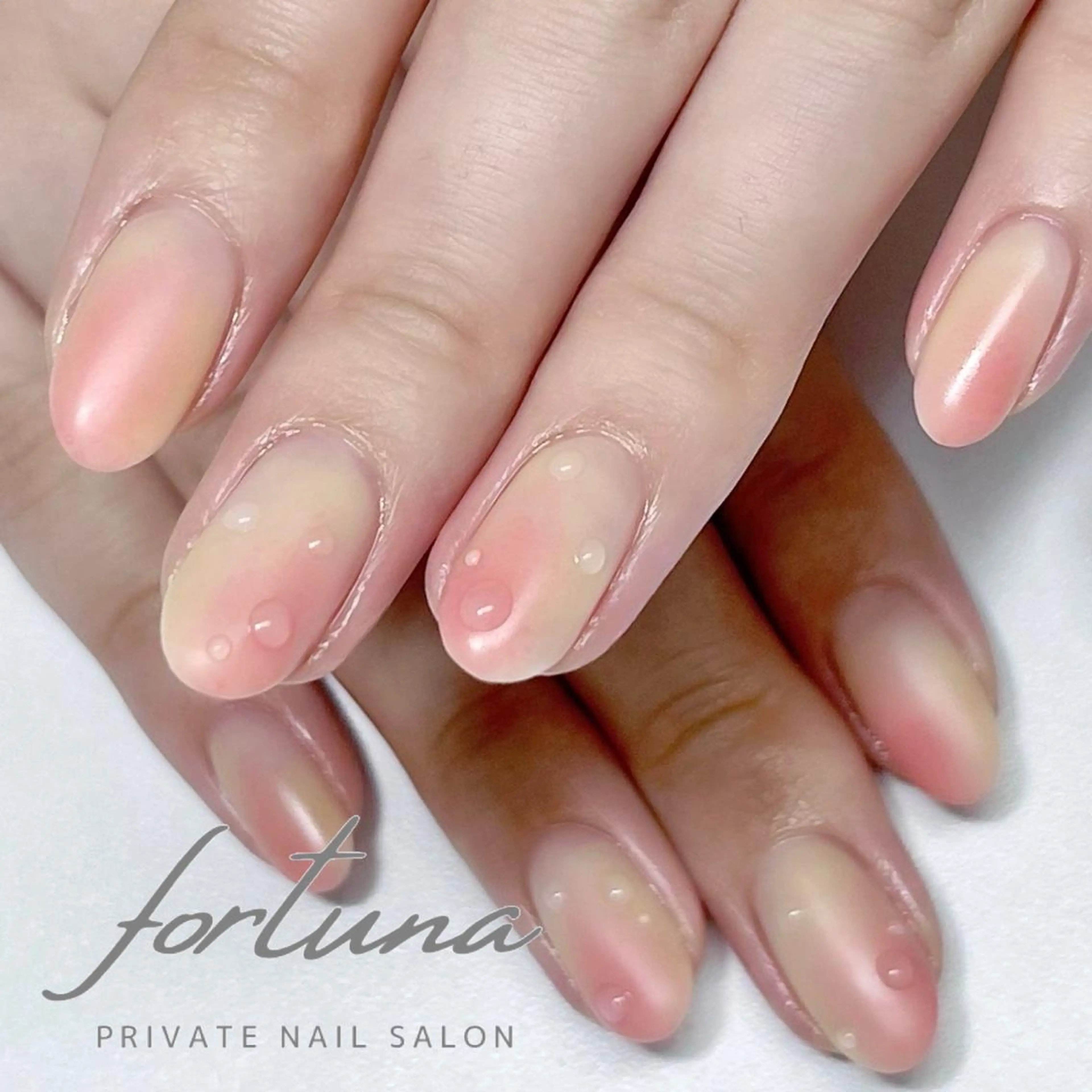 ネイル ジェルネイル パラジェル シンプルネイル ハンドネイル fortuna 武藤裕美のネイルデザイン