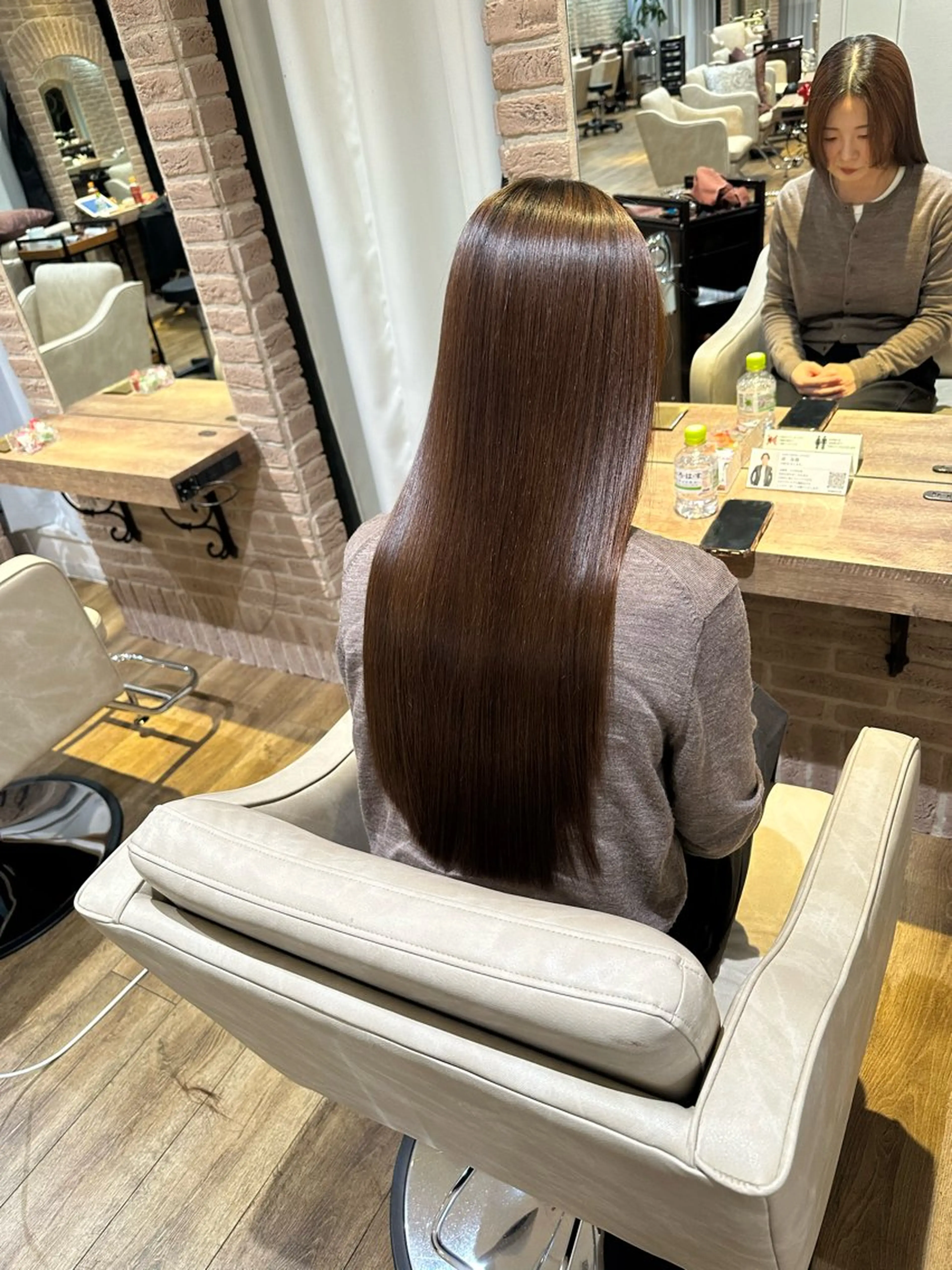 ロング 縮毛矯正 縮毛矯正 ACRO梅田【アクロ】所属・美髪矯正とカラーの人 倉友哉のヘアスタイル