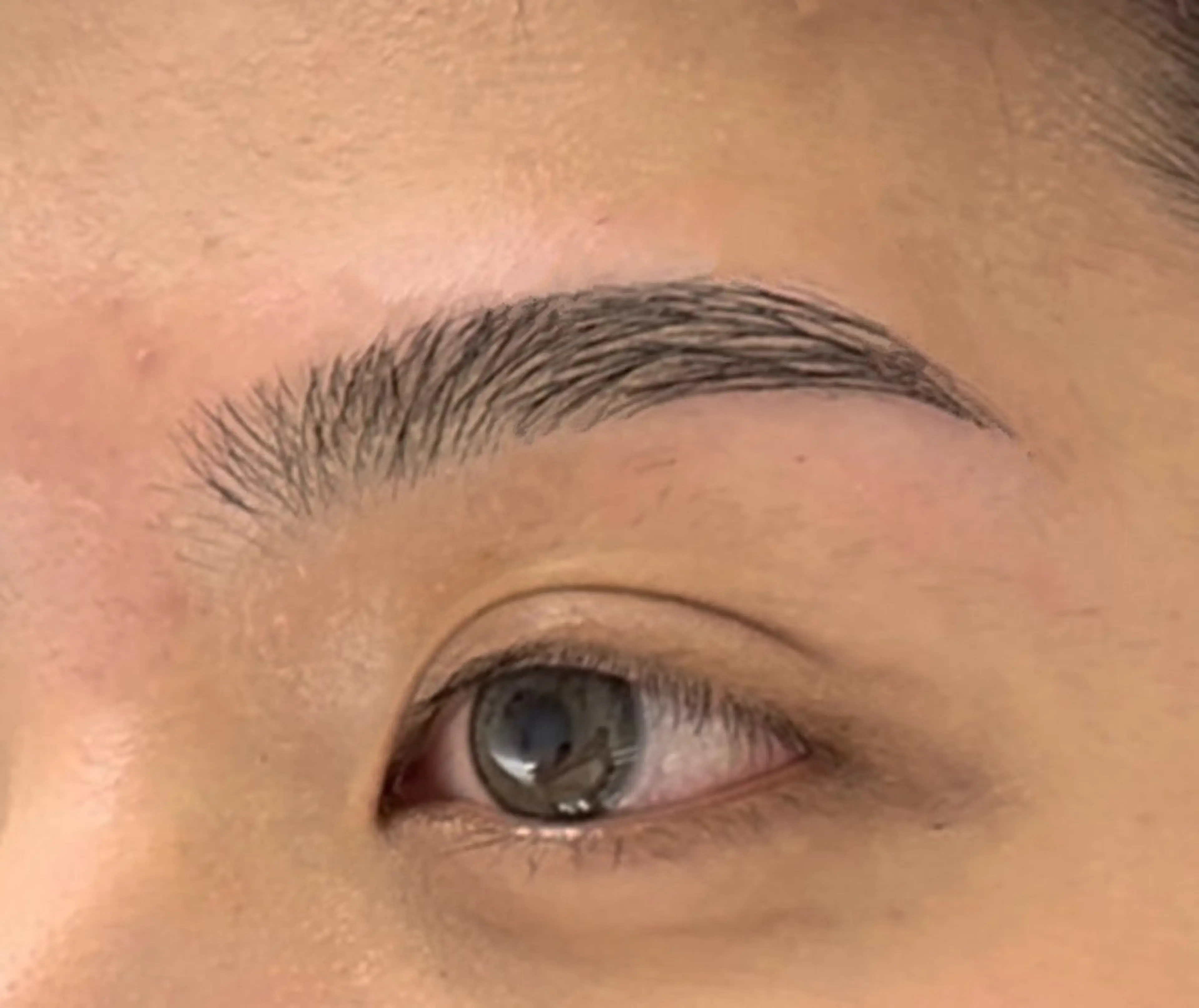 口コミ投稿】似合わせ診断+WAX脱毛+カット+毛抜き+間引き/メンズ眉毛の写真