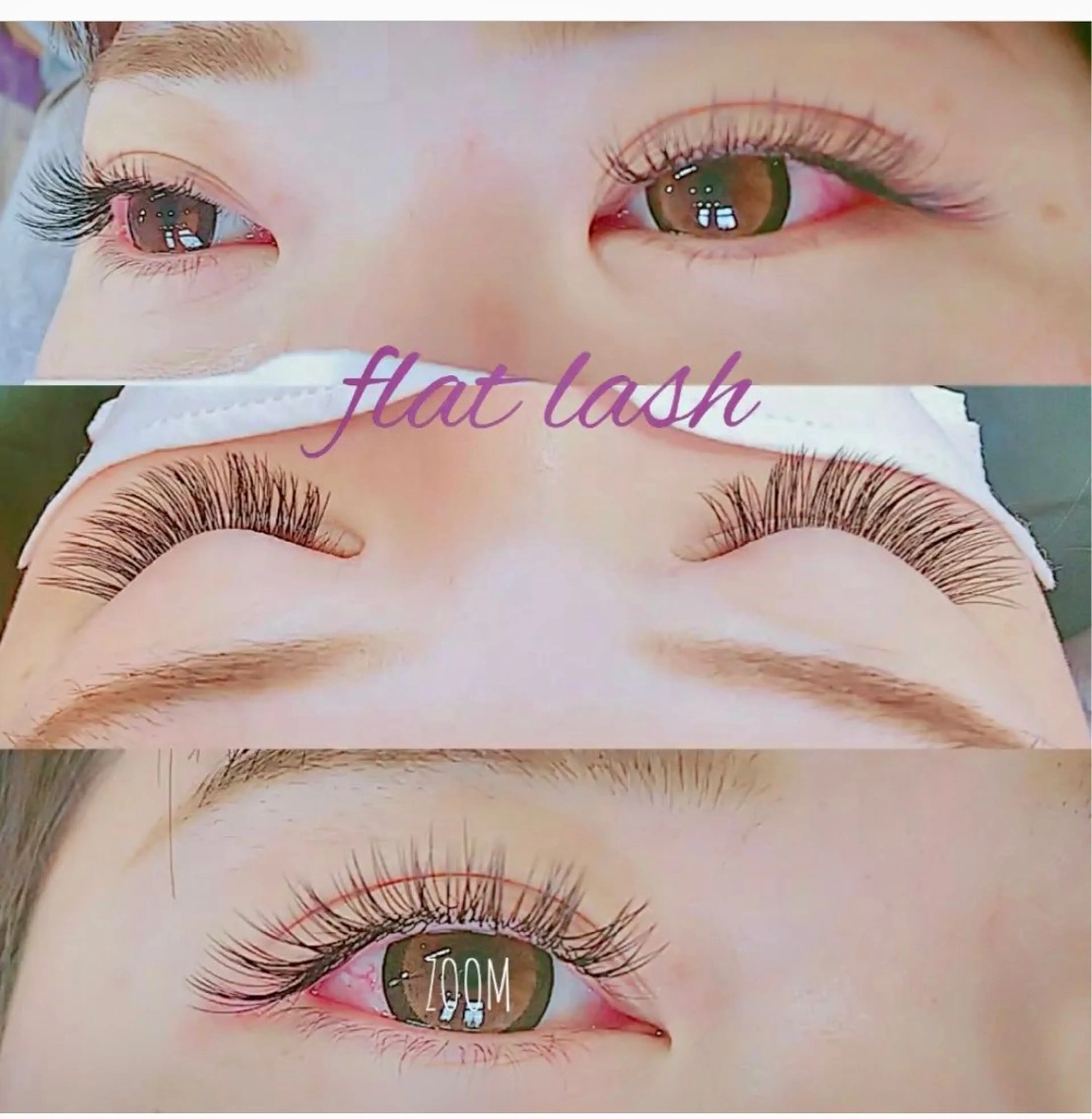 フワフワ♪フラットラッシュ60本の写真