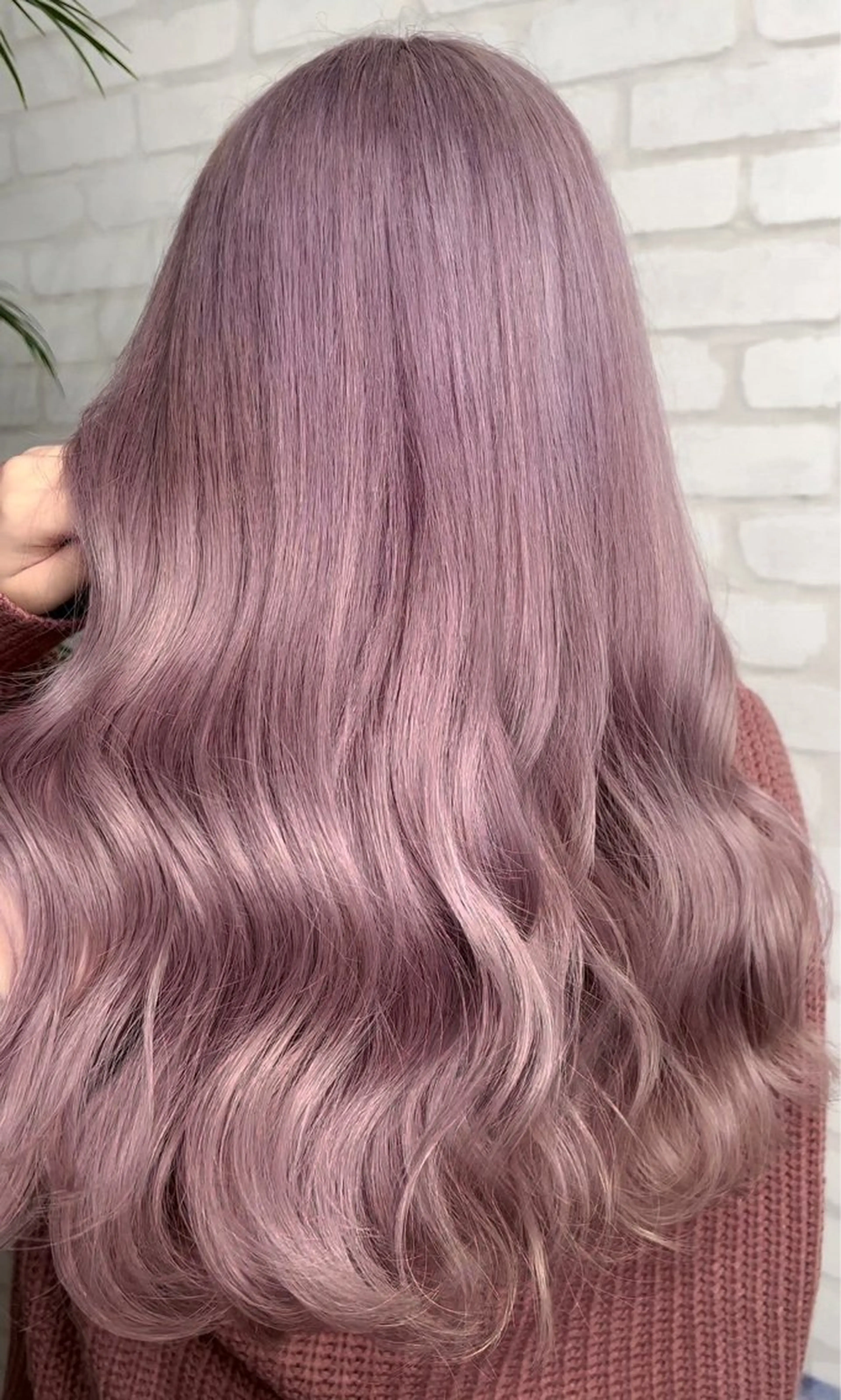 ロング ヘアカラー トリートメント ココルアナ所属・ゆう/大阪豊中/海外 カラー/艶カラーのヘアスタイル