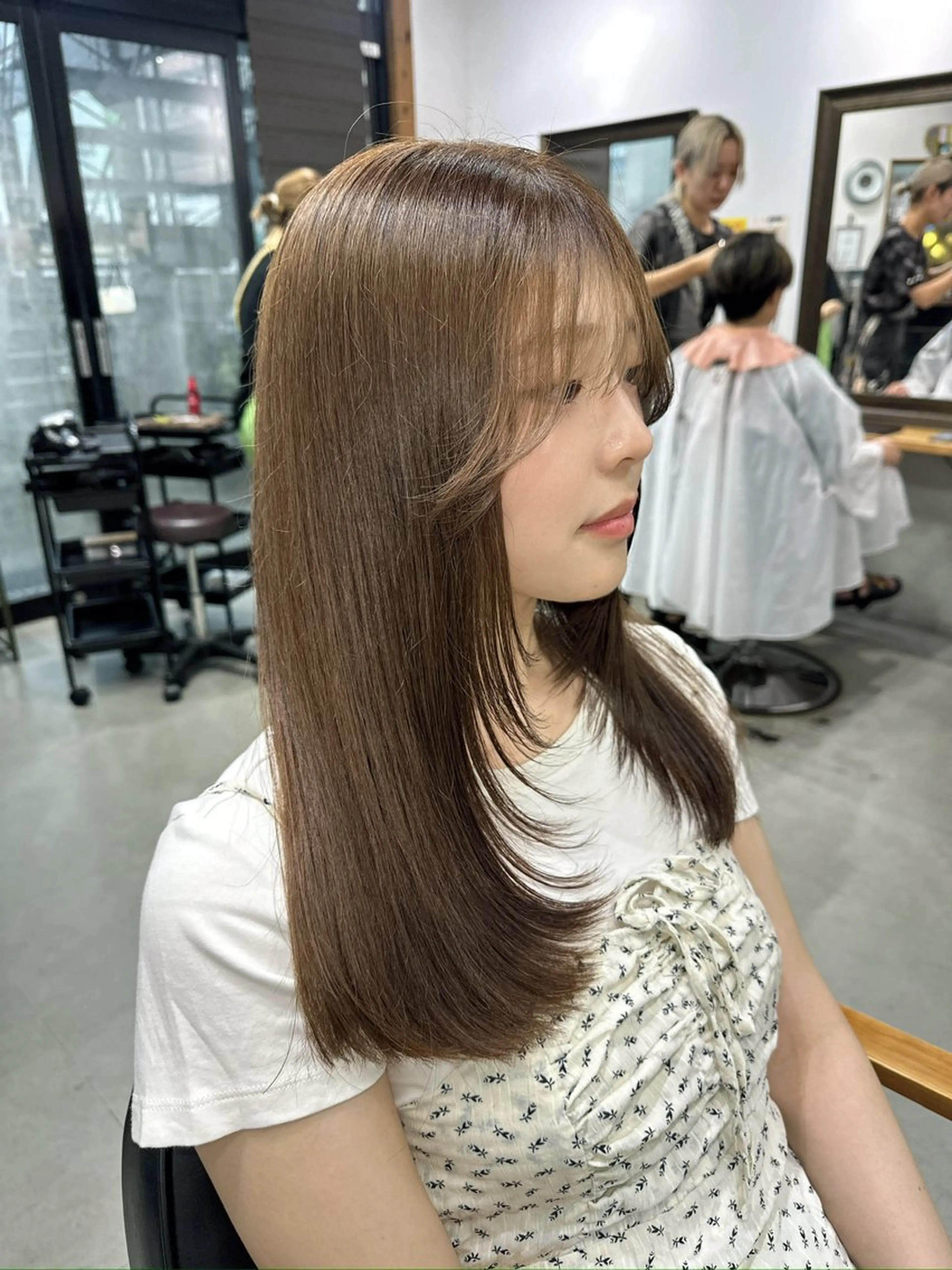 ロング カラー 💖艶・ブリーチ 透明感miyu💖のヘアスタイル