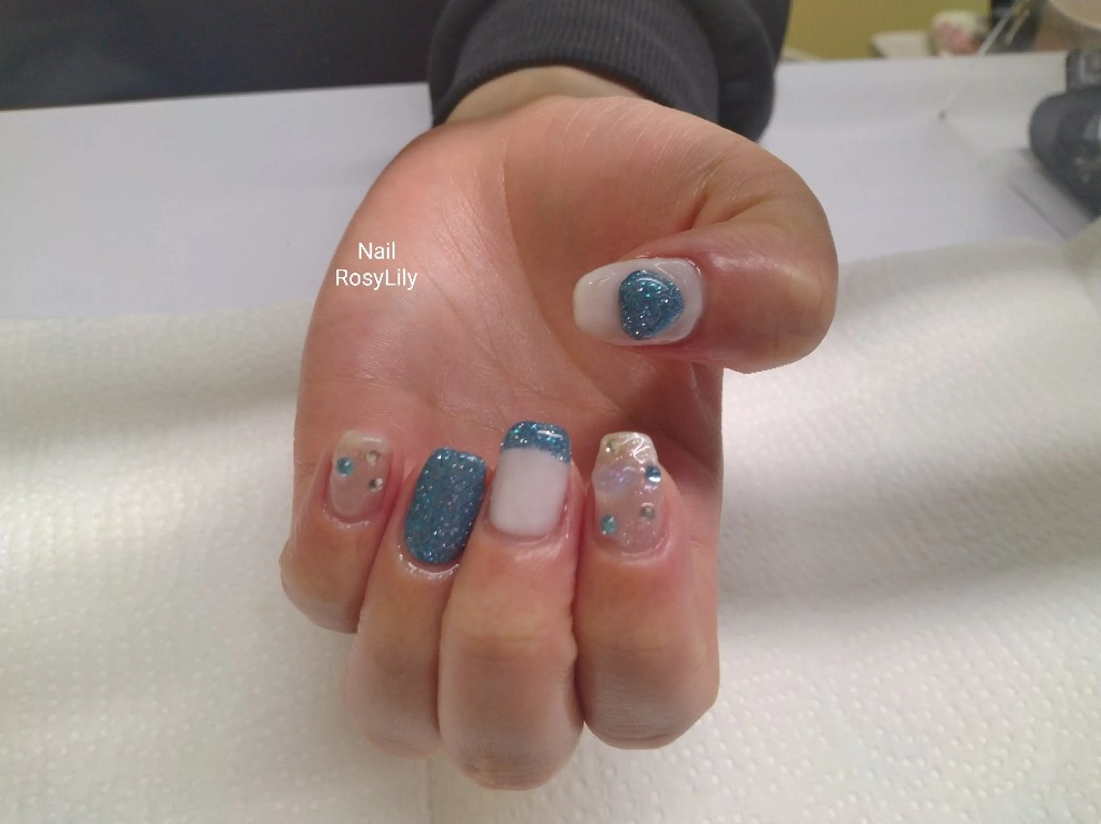 ネイル フラッシュネイル 持ち込み プライベートサロン RosyLily所属・プライベートサロン Rosy Lilyのネイルデザイン