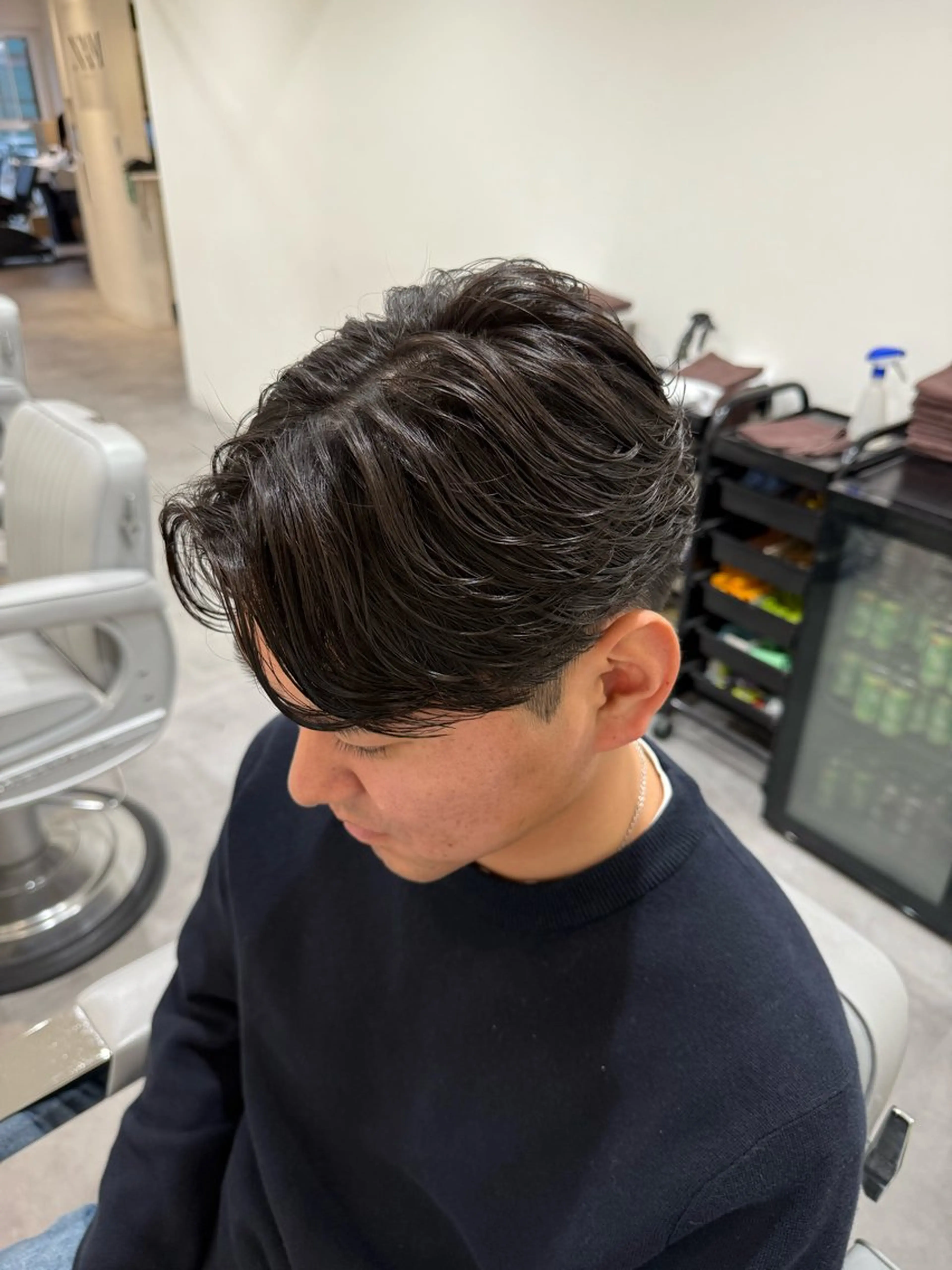 ミディアム カット パーマ NAM松戸 高田さくらのヘアスタイル