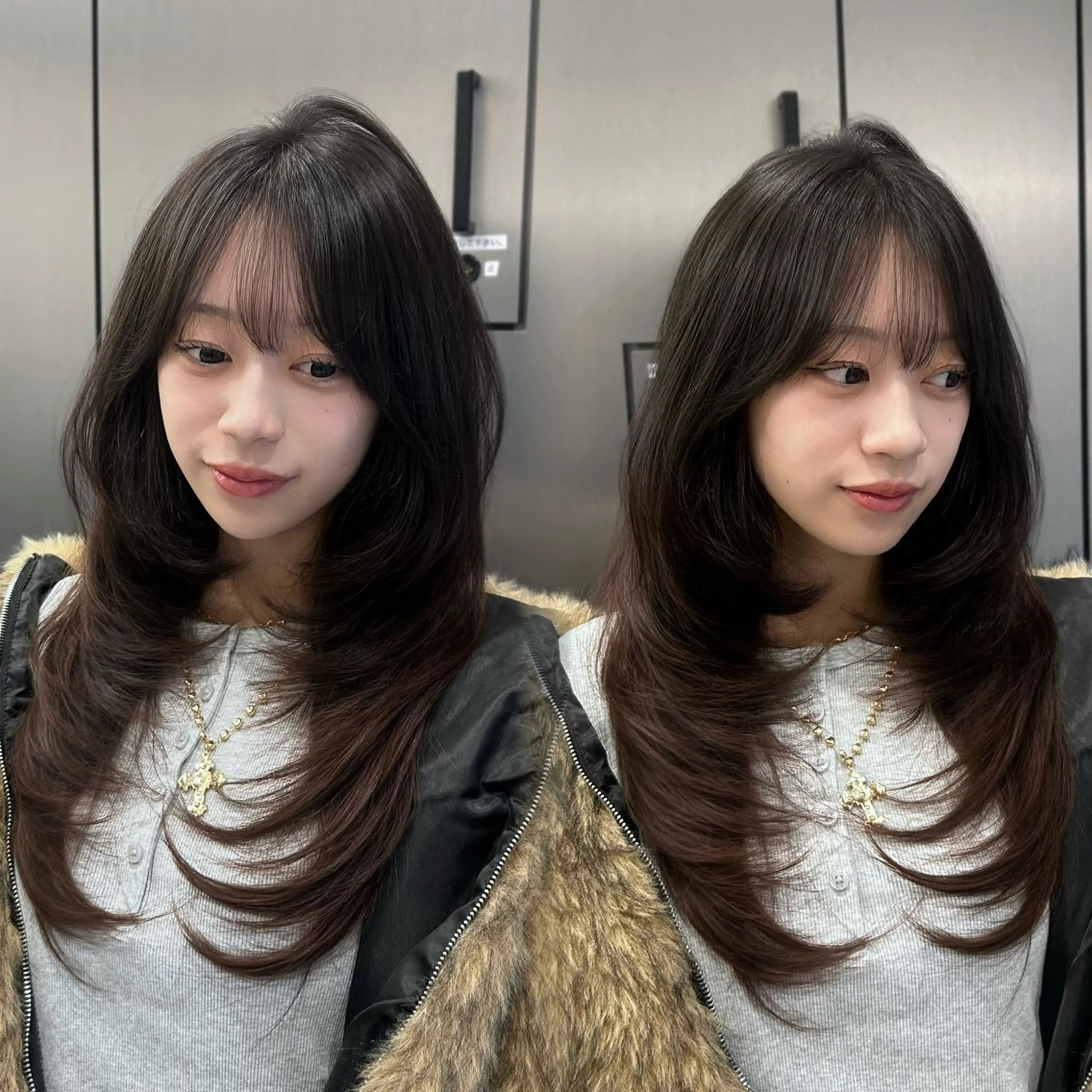 ロング レイヤーカット カット トリートメント 大人レイヤー/艶美髪 🇺🇸TOMONAのヘアスタイル