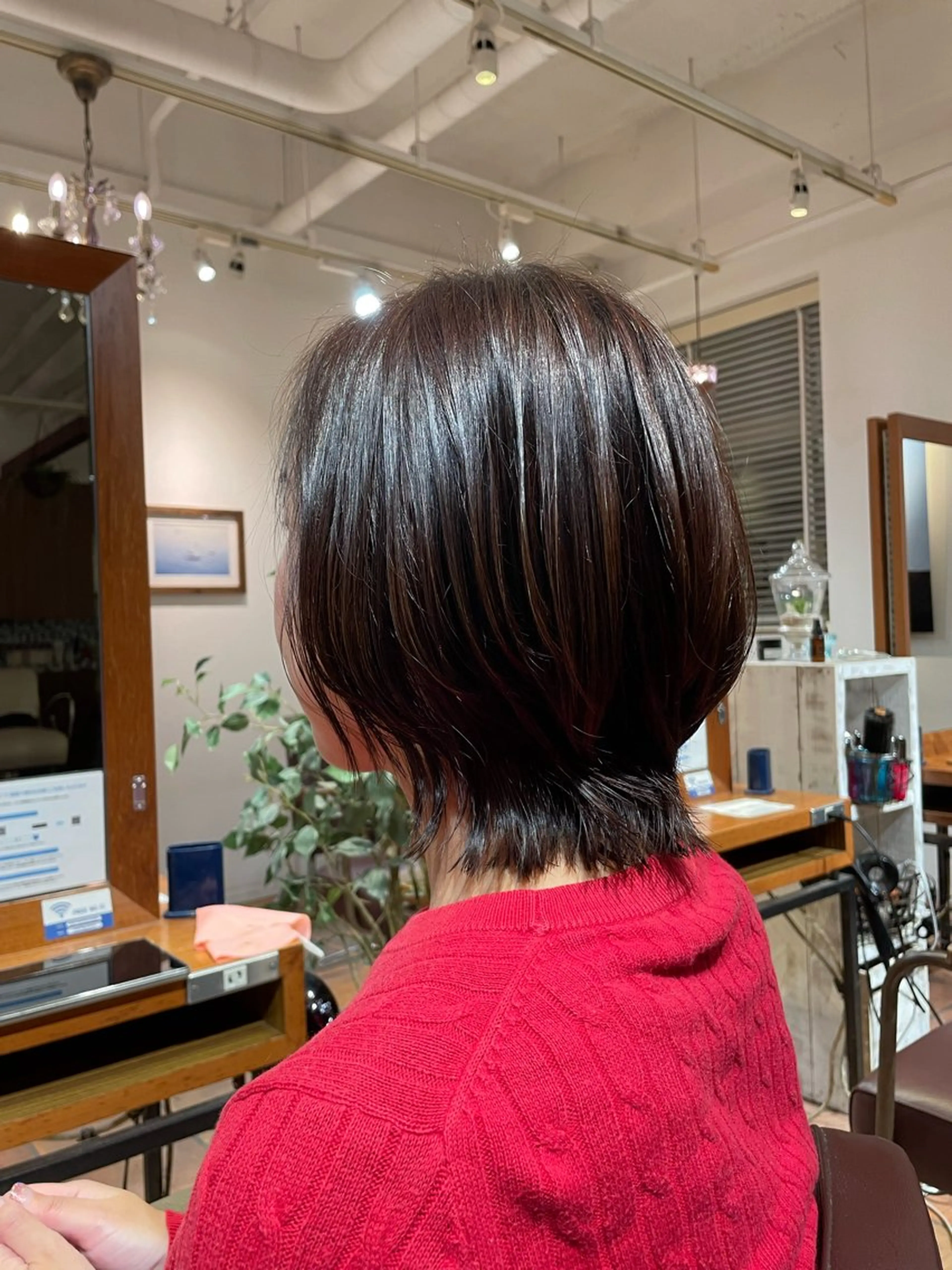 ミディアム MOEKA🌺レディ ースカットモデルのヘアスタイル