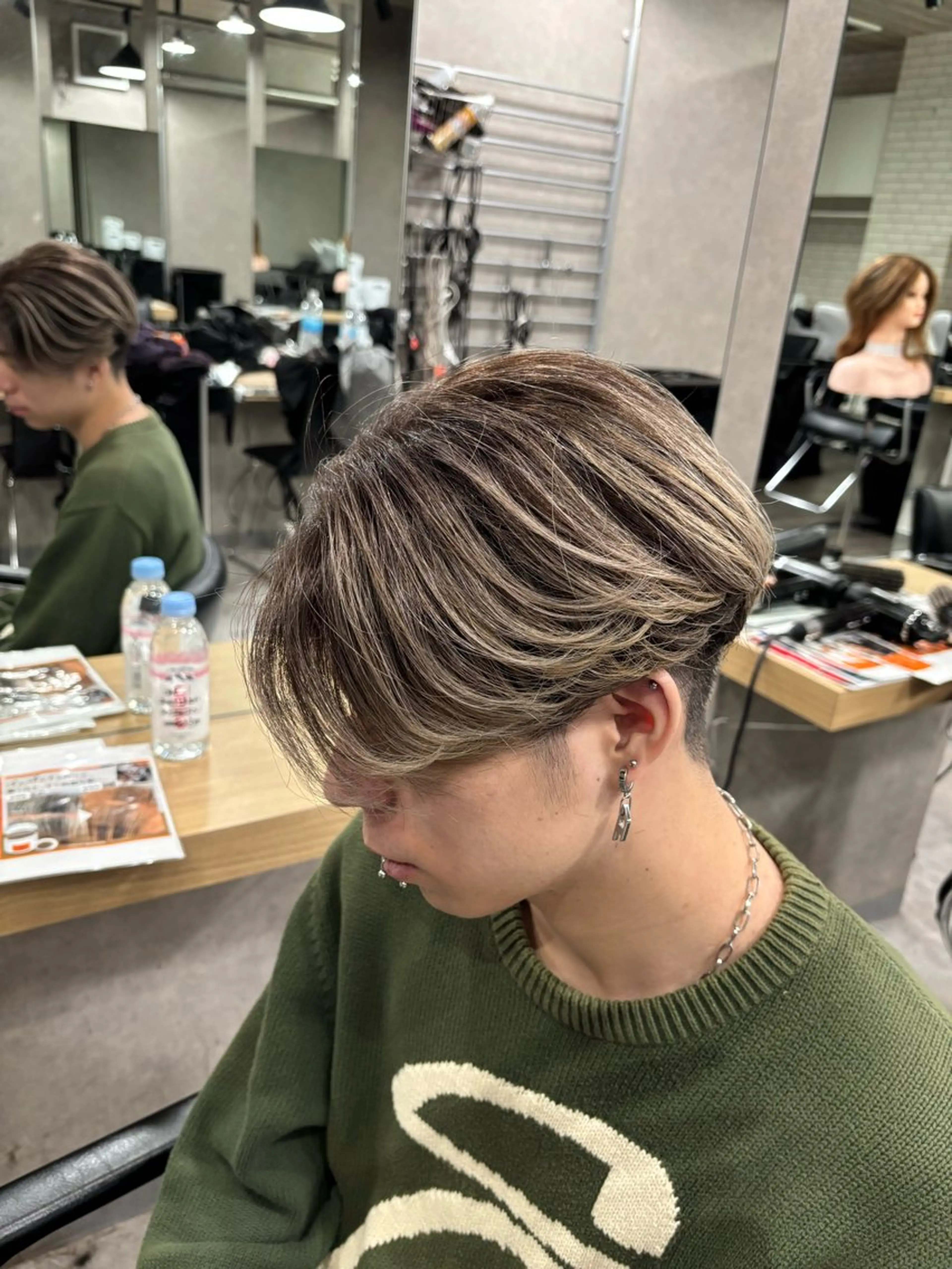 メンズ ヘアカラー KAIRI/大宮/ メンズバレイヤージュのヘアスタイル