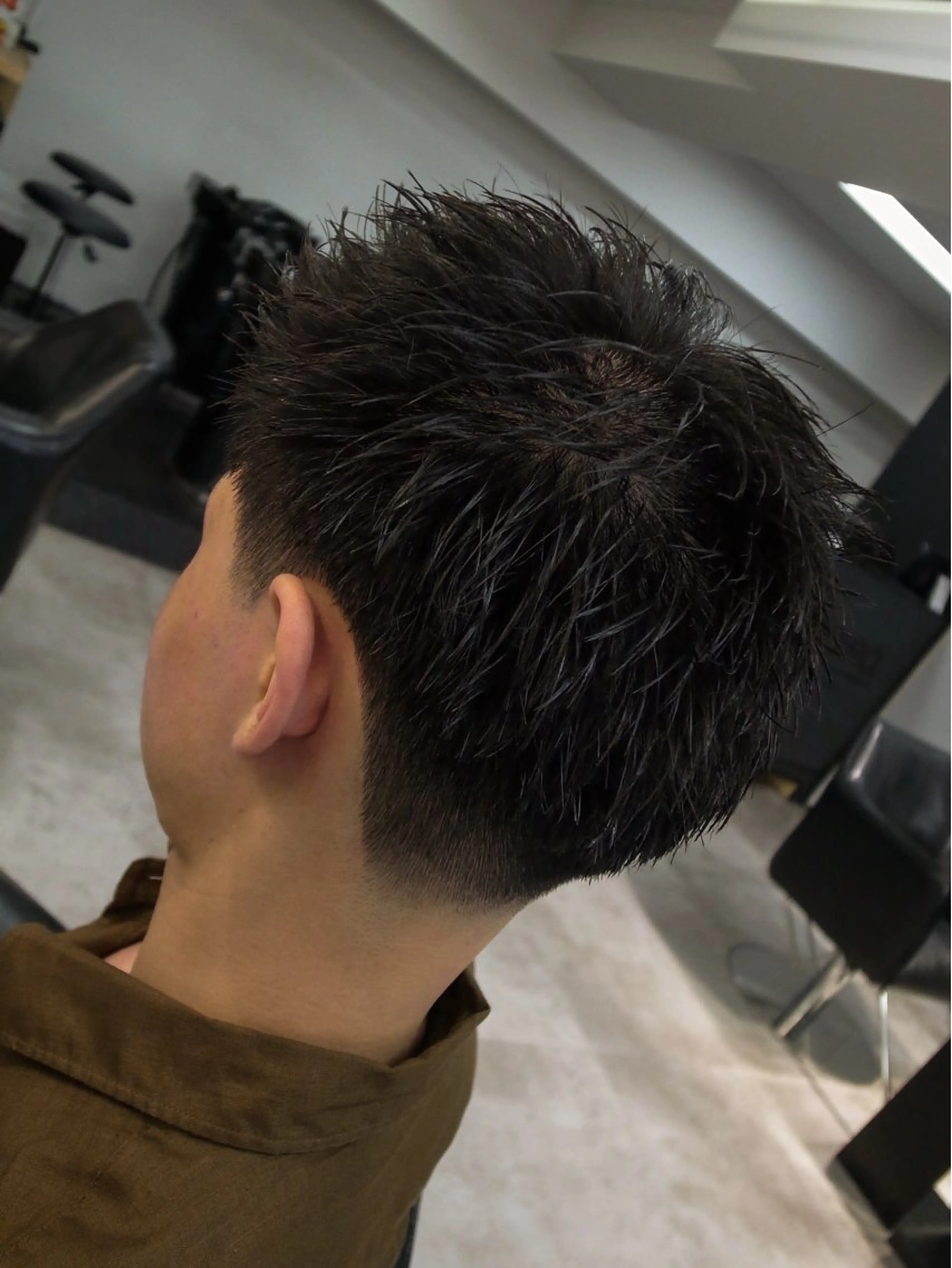 ショート パーマ メンズ カット INTRO SHIBUYA by Fi-Ne所属・💈メンズフェード 特化DAIYA💈のヘアスタイル