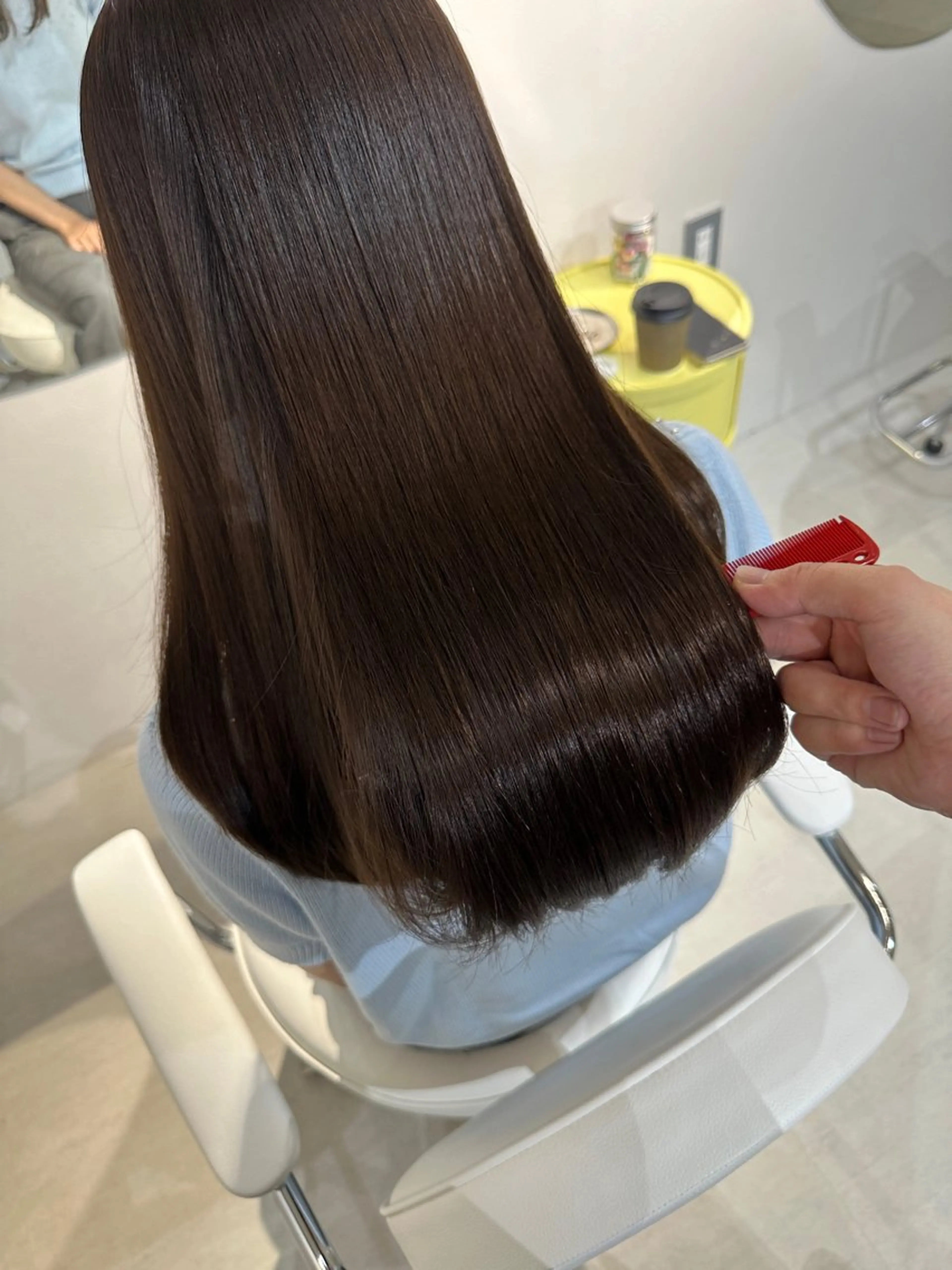 カラー カット ヘアカラー トリートメント 本町/新町/心斎橋 透明感カラーSANCのヘアスタイル