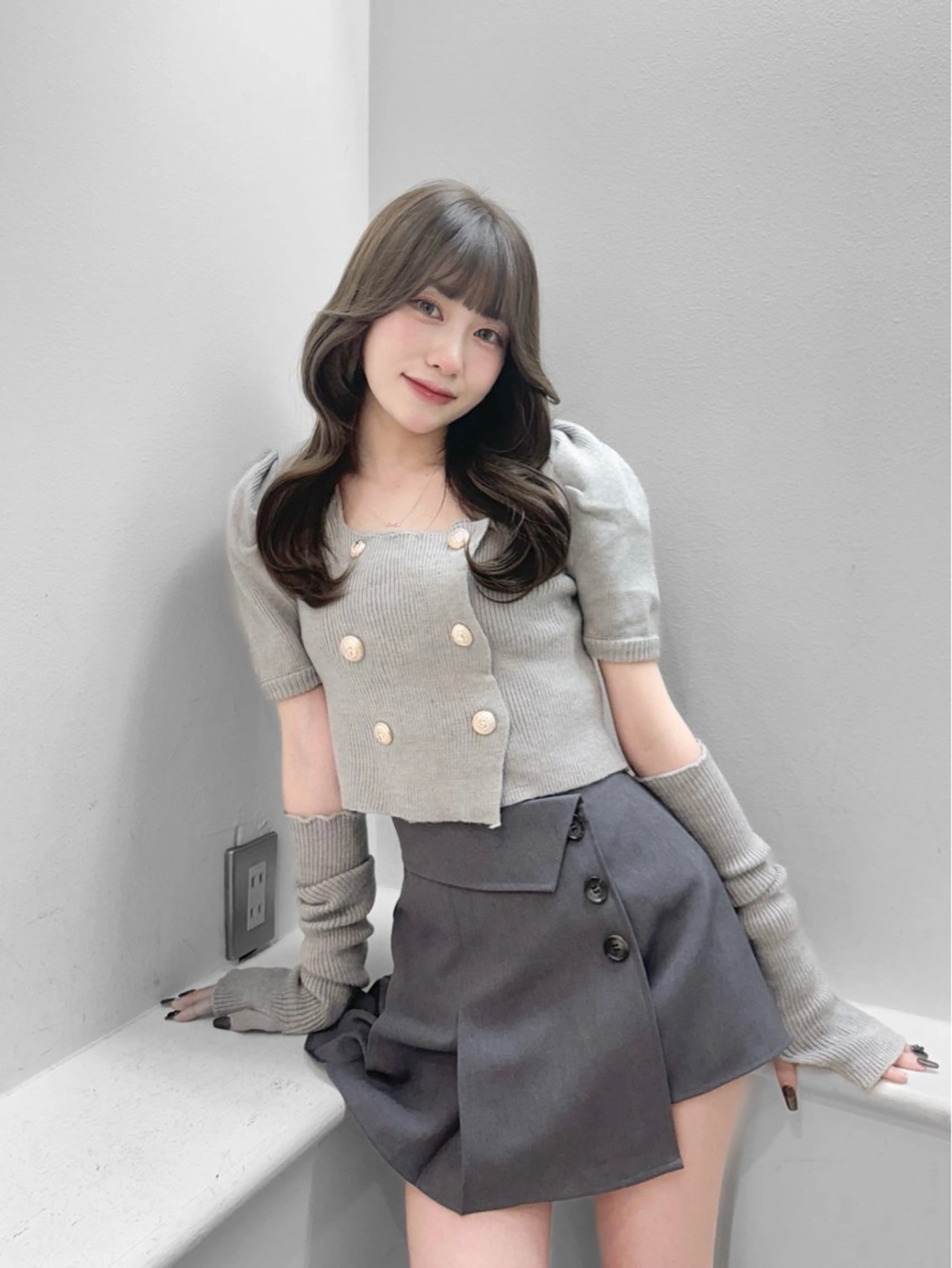 ロング vajra所属・韓国ヘア🩶리나🤍 りぴのヘアスタイル