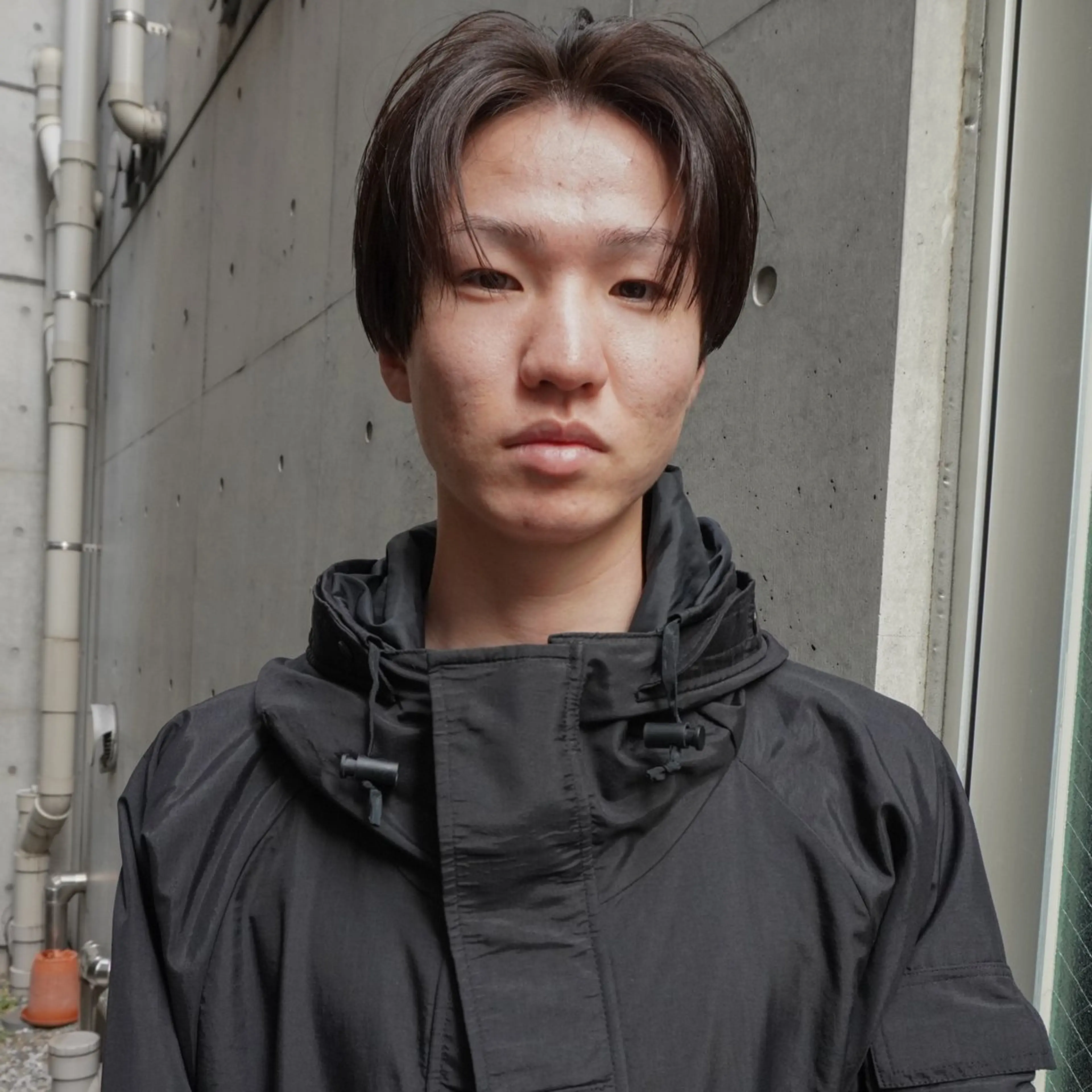 ショート メンズ センターパート カット トリートメント ◽️モードヘア◽️ SHOUTOのヘアスタイル