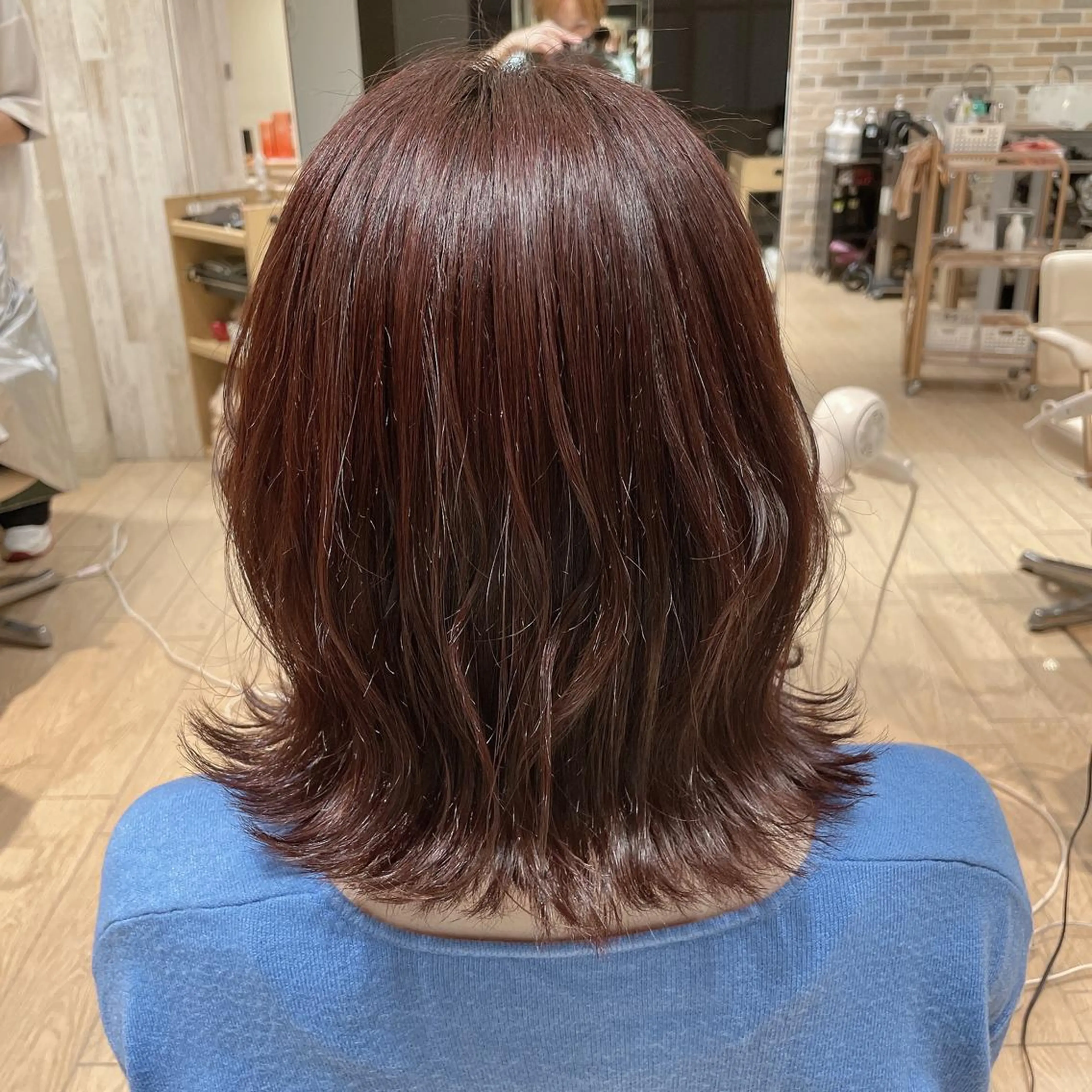 ミディアム カット トリートメント 市原 大翼のヘアスタイル