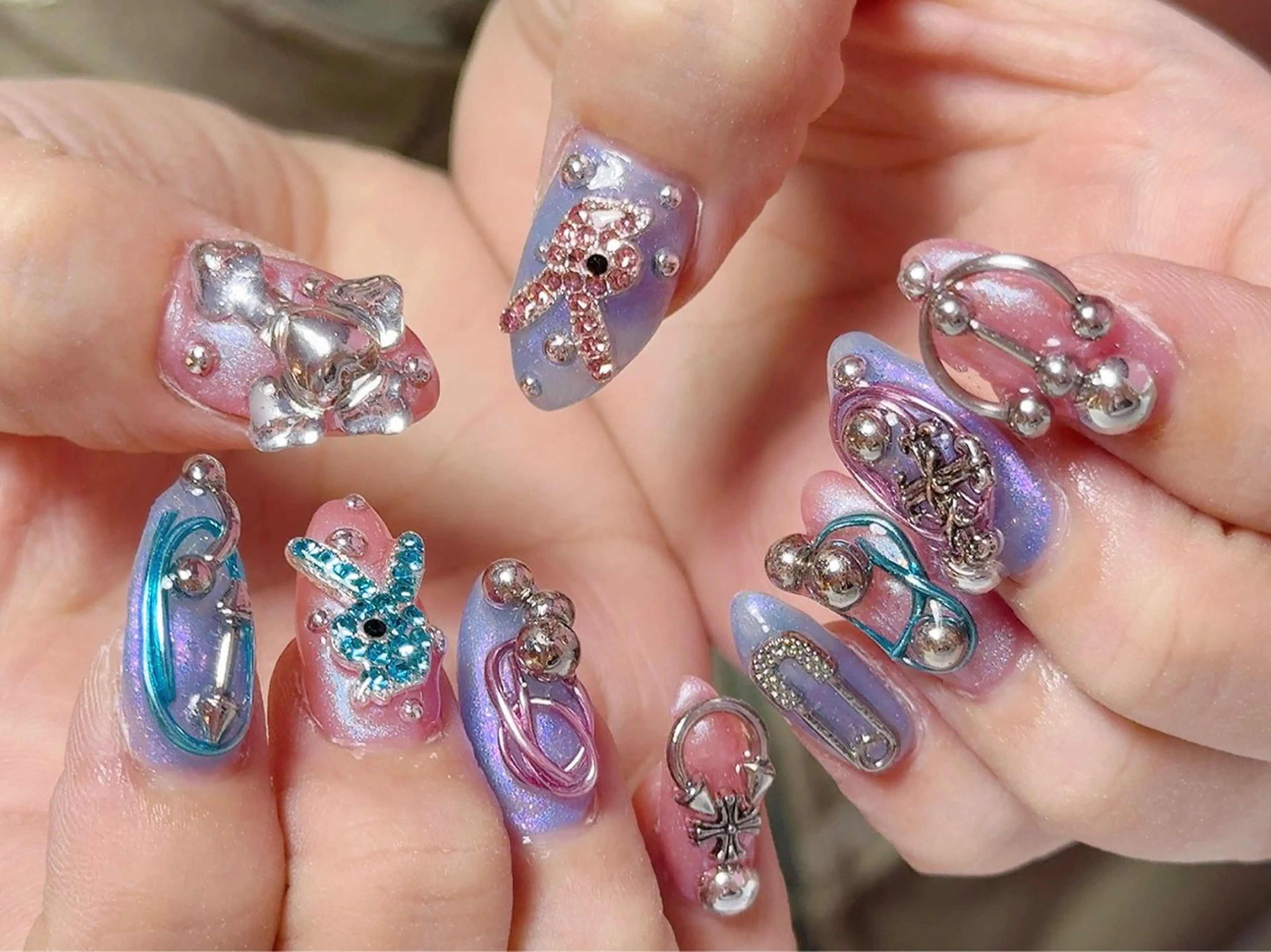 ネイル ハンドネイル Nail Atelier IamI所属・アイアムアイ 大村磨衣のネイルデザイン