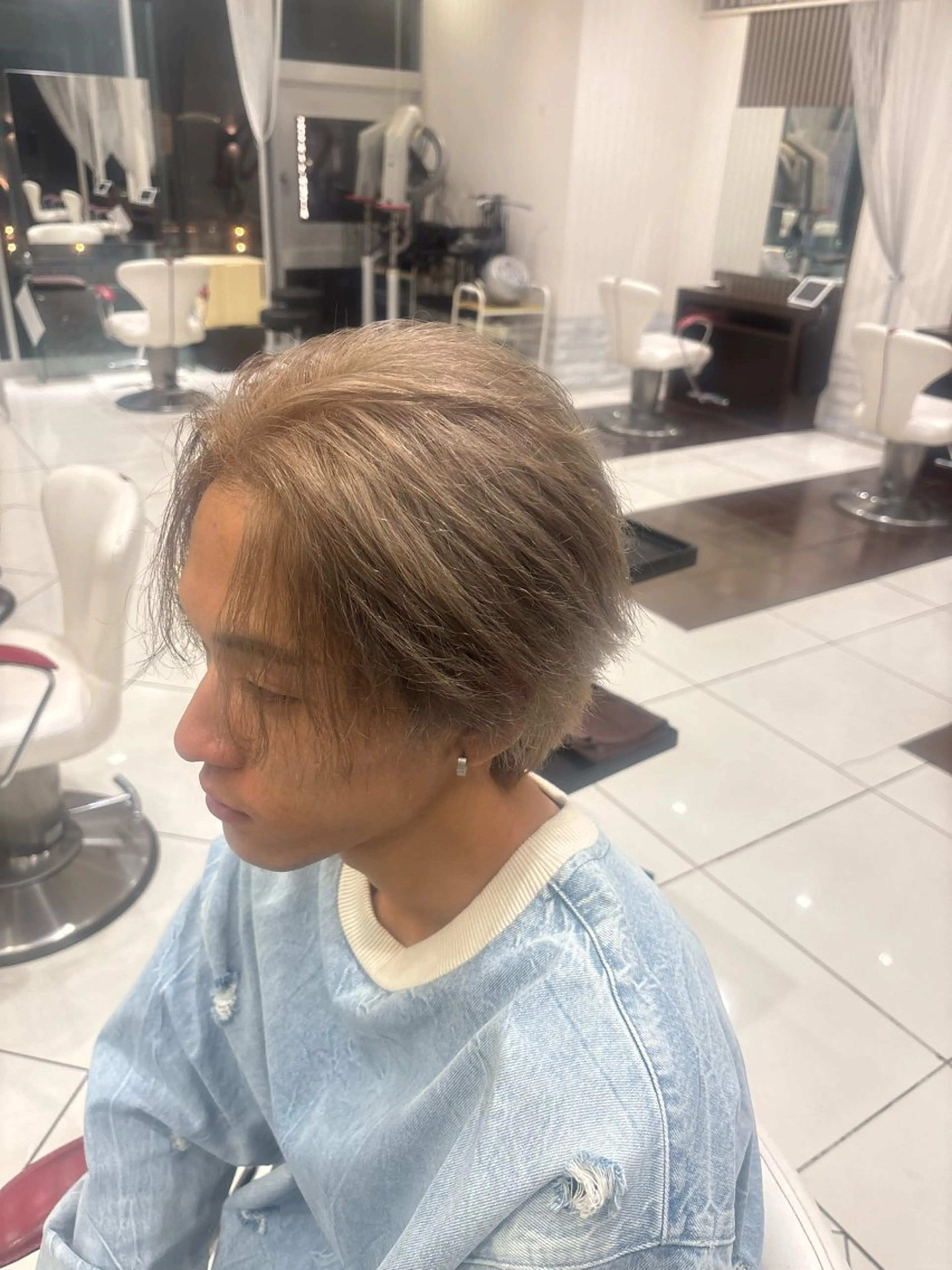 ショート カラー メンズ earth赤羽店所属・小井沼 佑悠のヘアスタイル