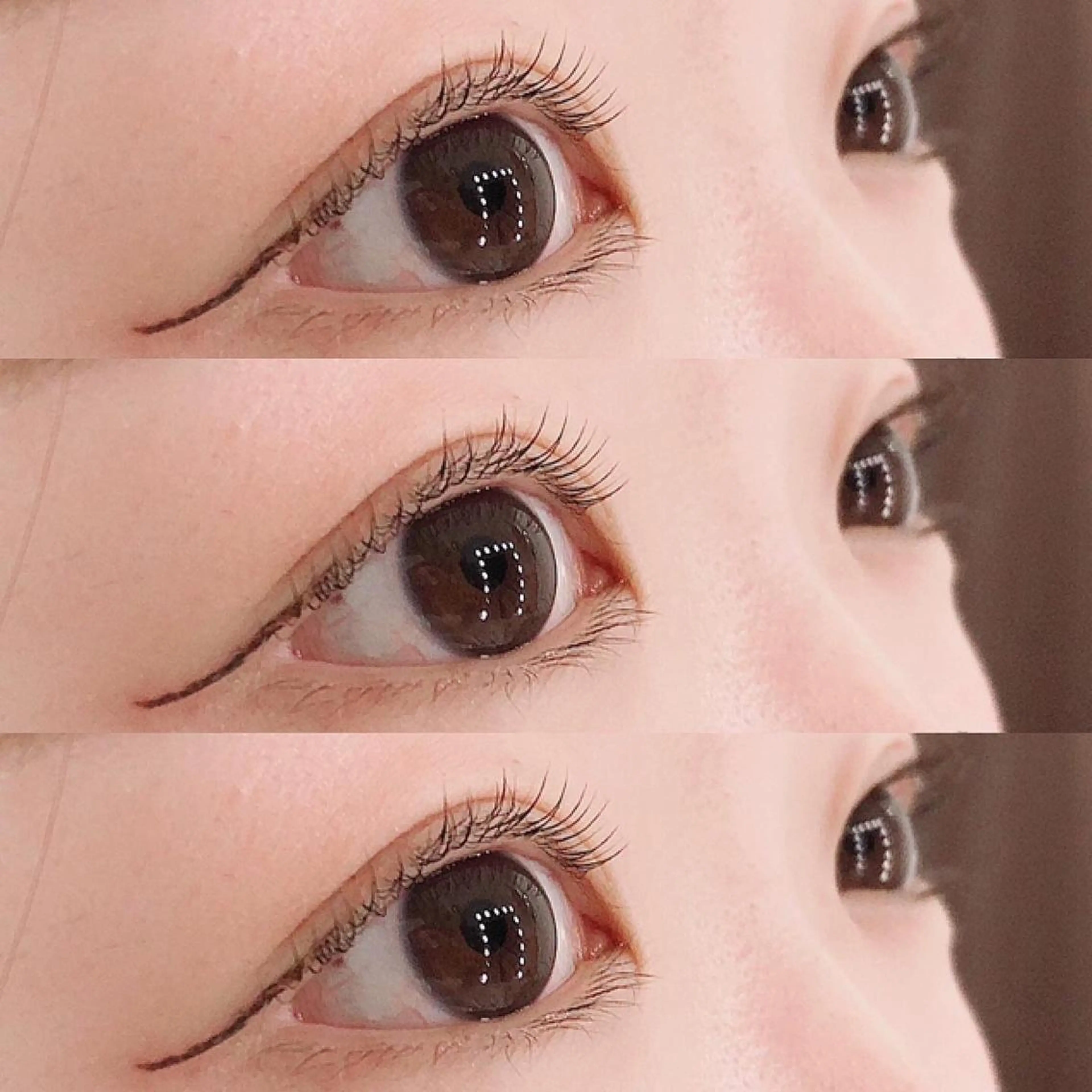 マツエク・マツパ パリジェンヌラッシュリフト sereno セレーノのマツエク・マツパデザイン