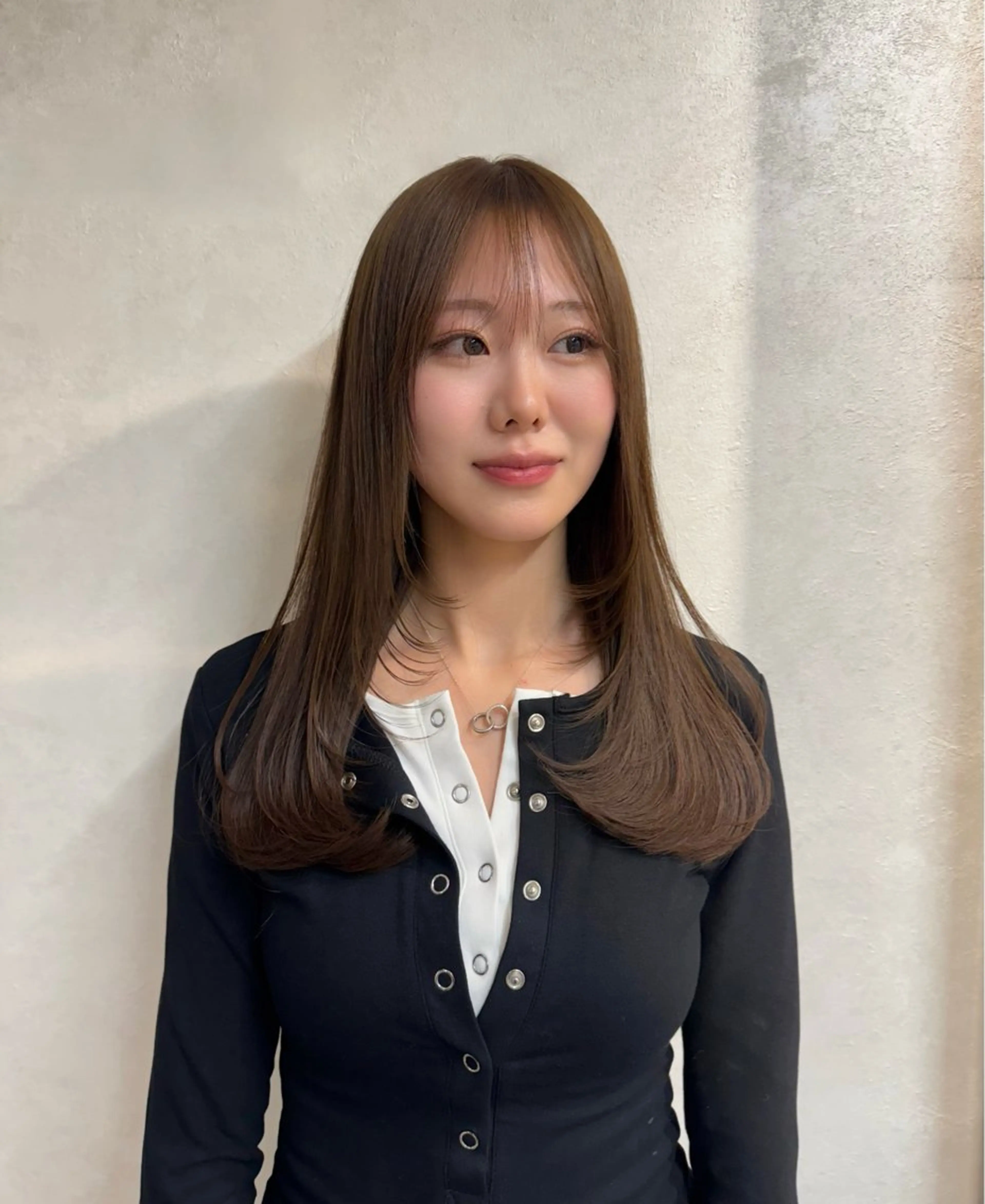 セミロング レイヤーカット hao所属・渋谷/髪質改善 manaeのヘアスタイル