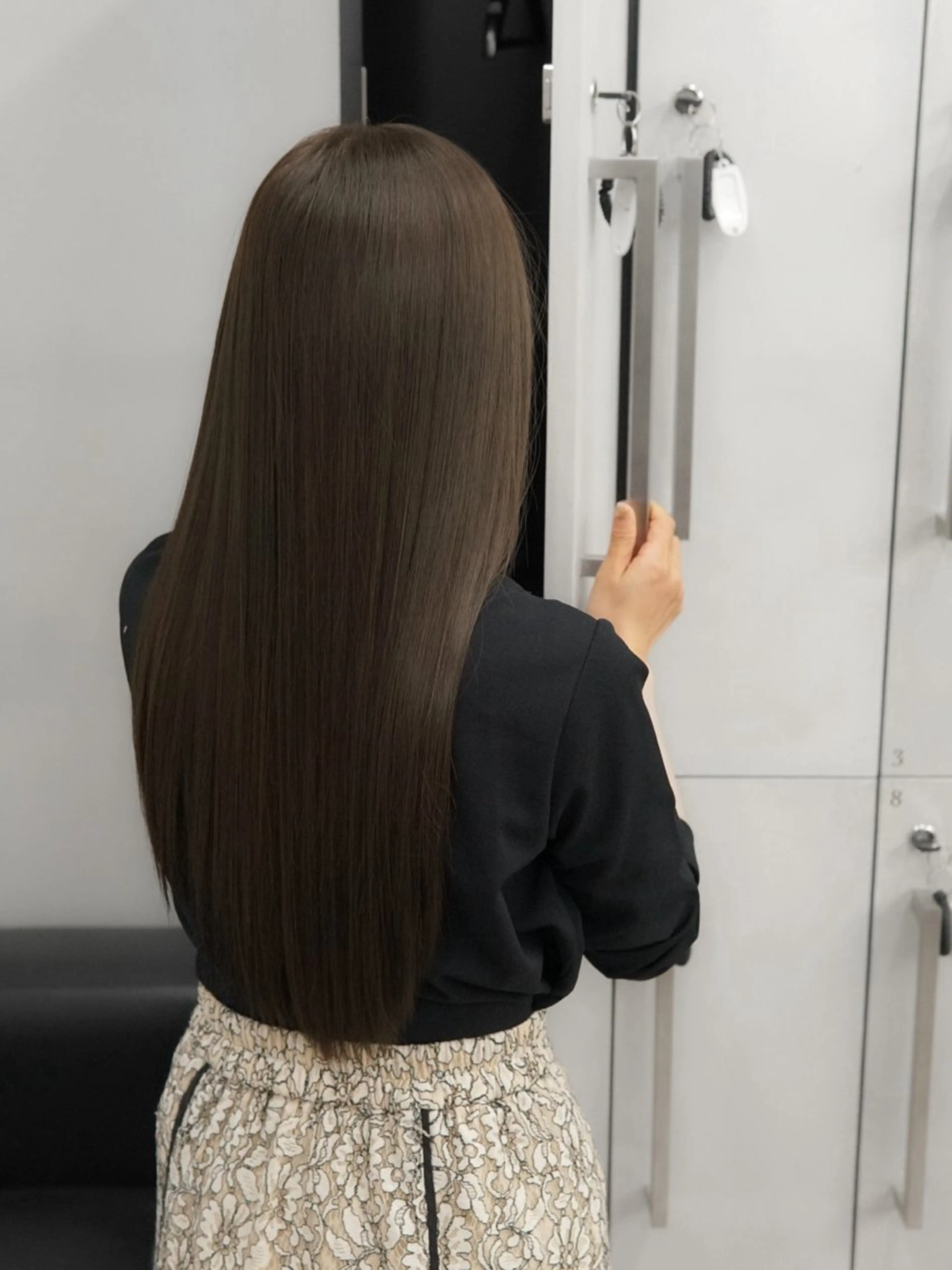 ロング ヘアカラー navile 銀座 角田 龍太のヘアスタイル