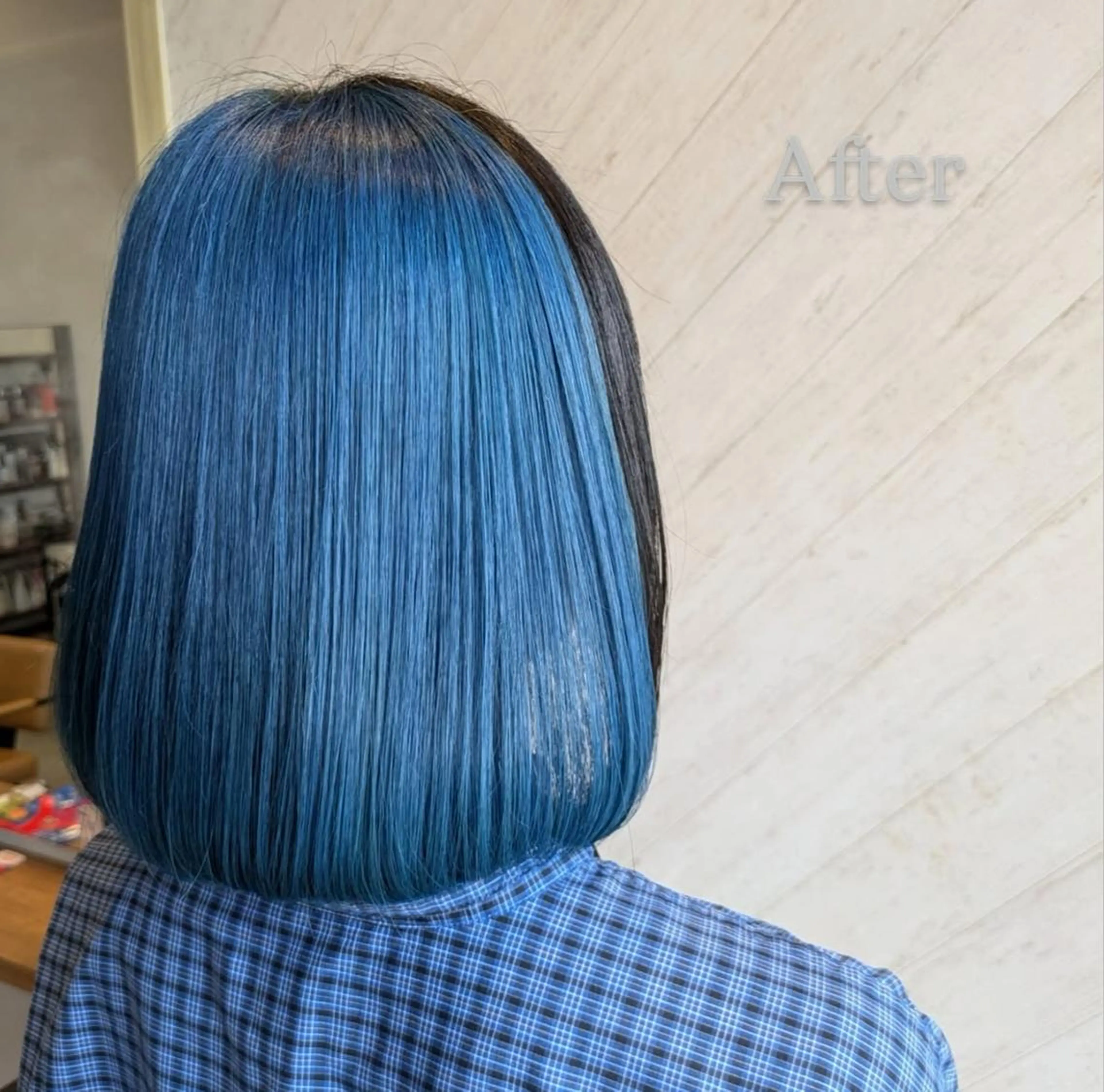 ミディアム 中谷 千鶴 ◎ブリーチカラー得意のヘアスタイル