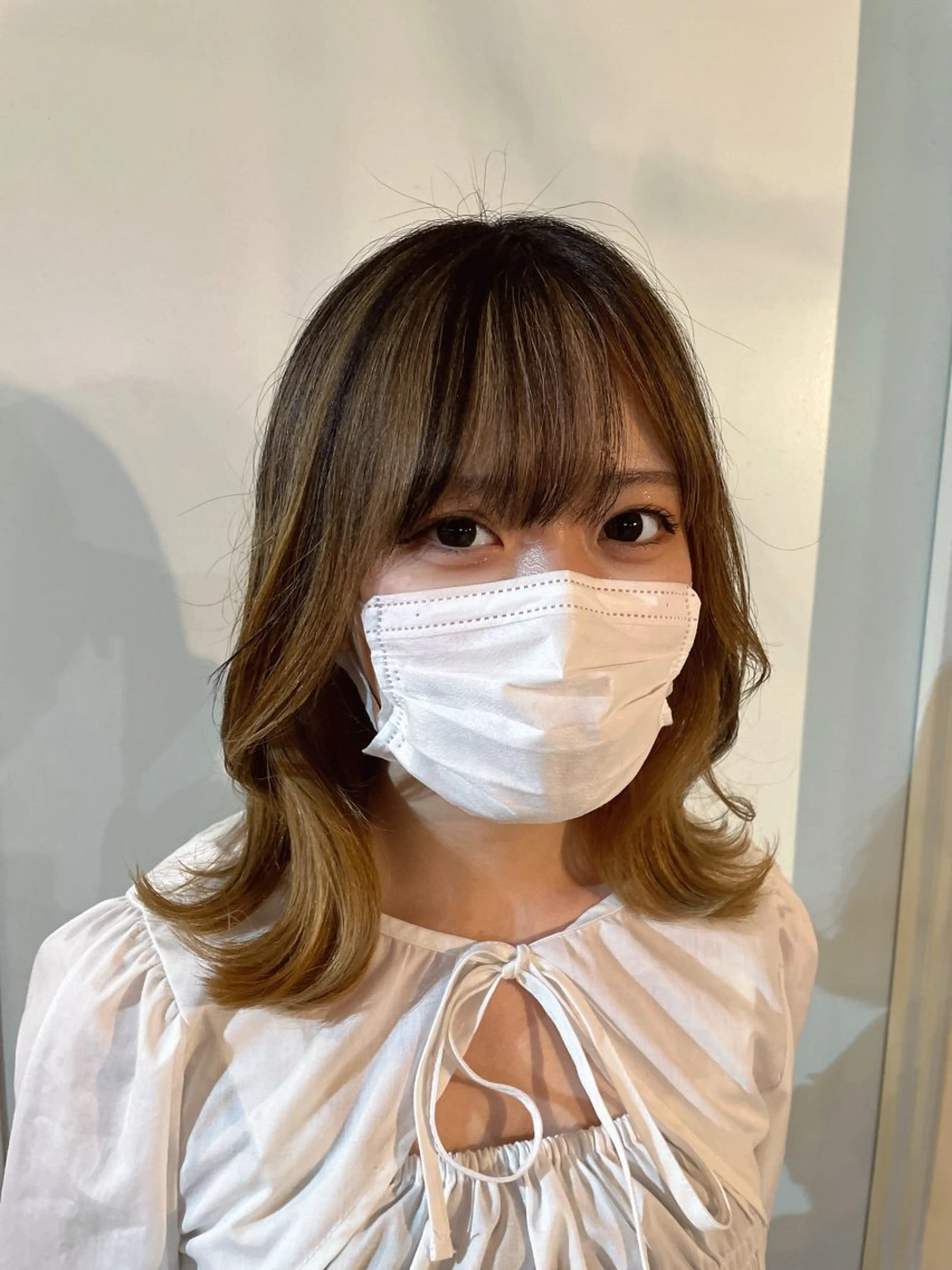 カラー La fith hair ray 札幌店所属・顔まわり/W カラー/リョウのヘアスタイル