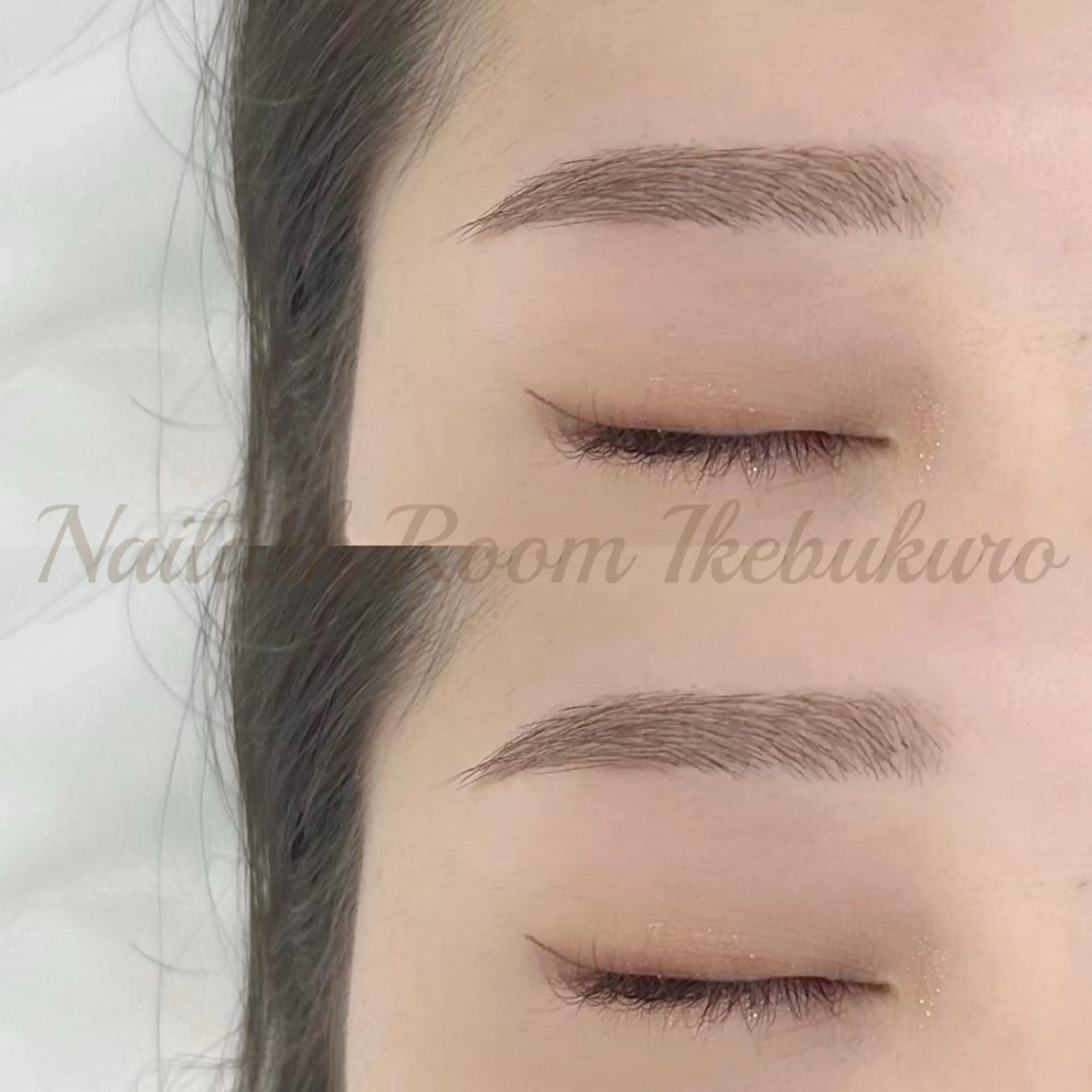 眉毛デザインWAX+間引き(毛量調整)の写真