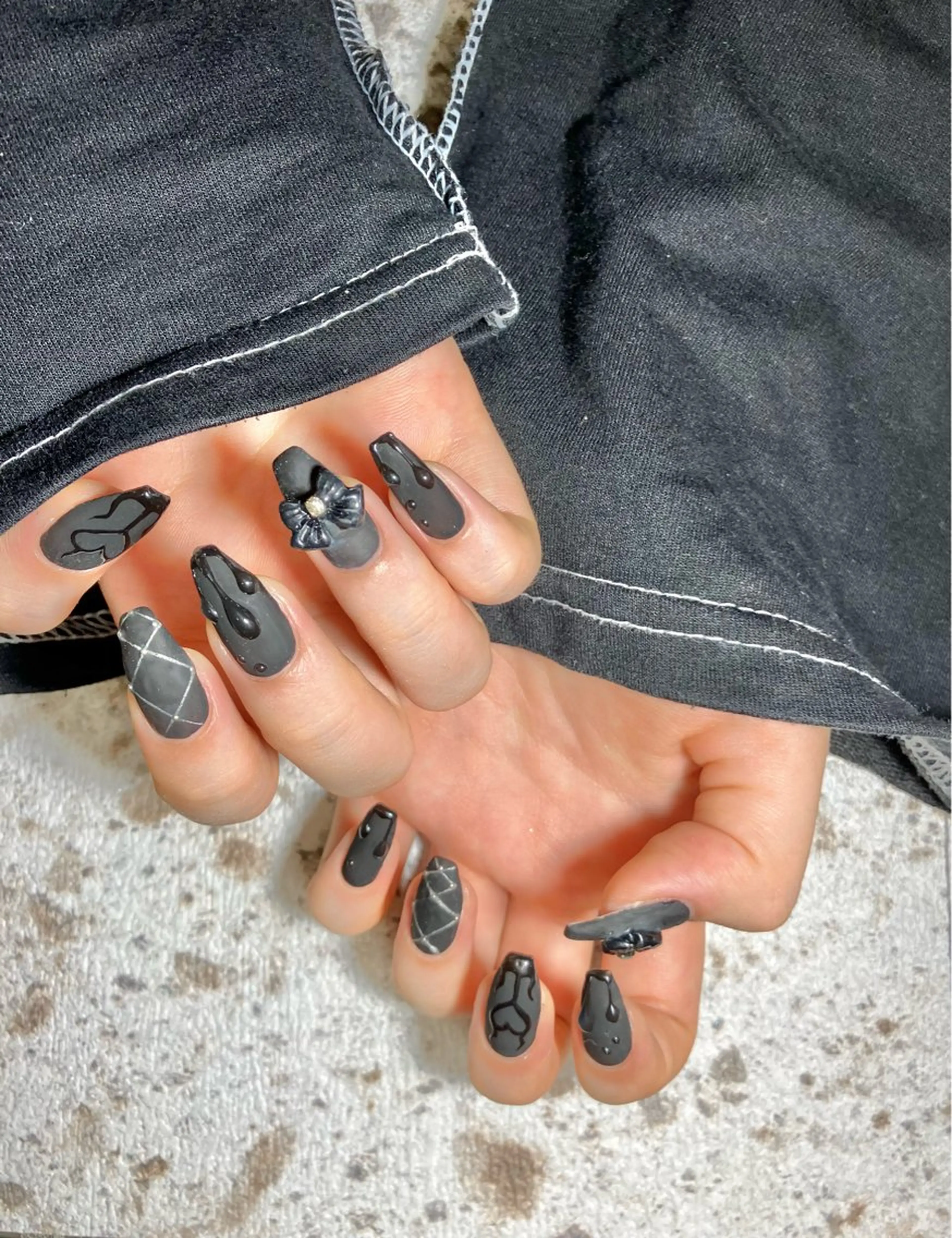 ネイル ハンドネイル Liennail 持込デザインやり放題のネイルデザイン