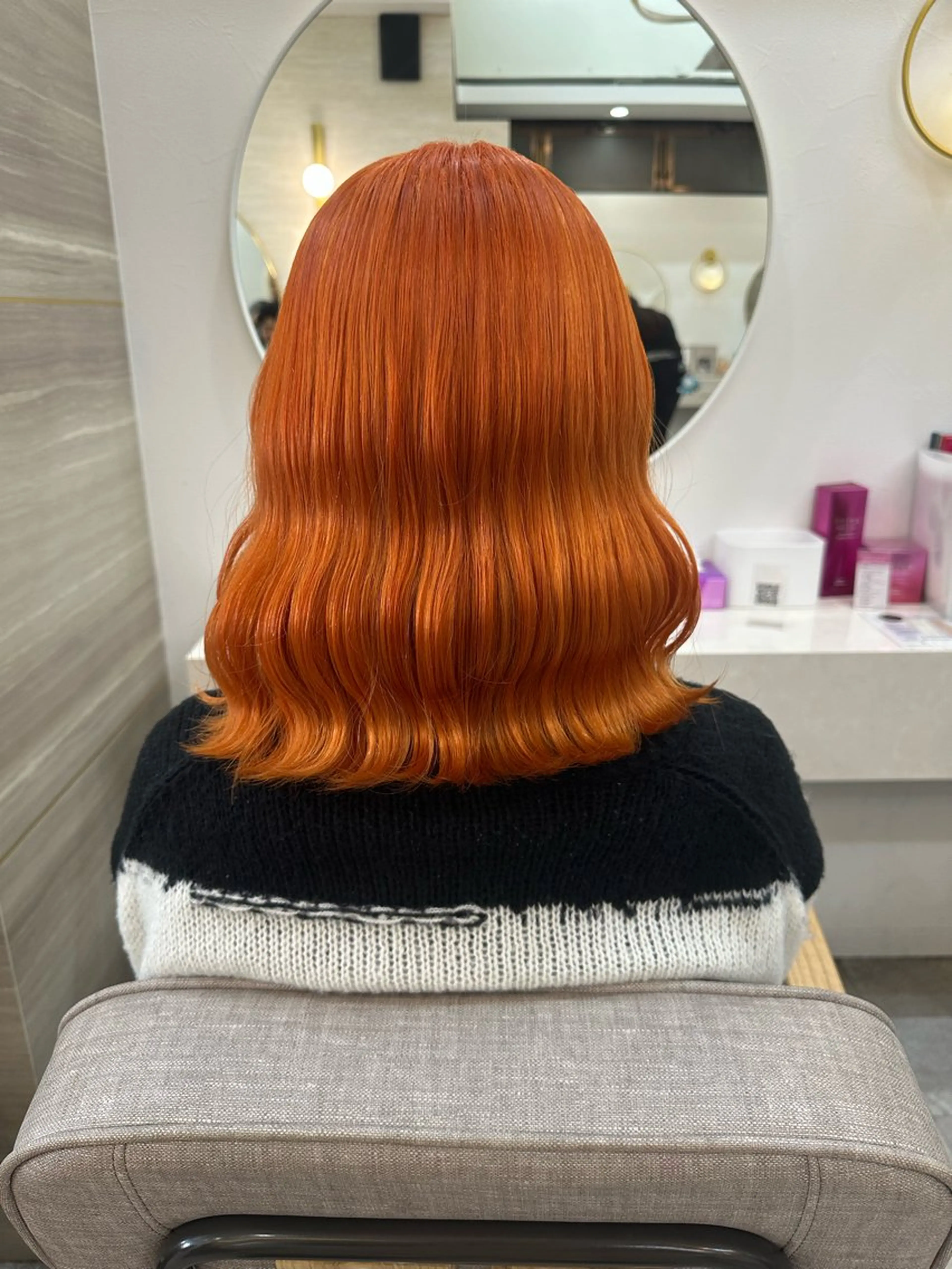 セミロング カラー himari/カラー モデル募集🤎/熊谷のヘアスタイル