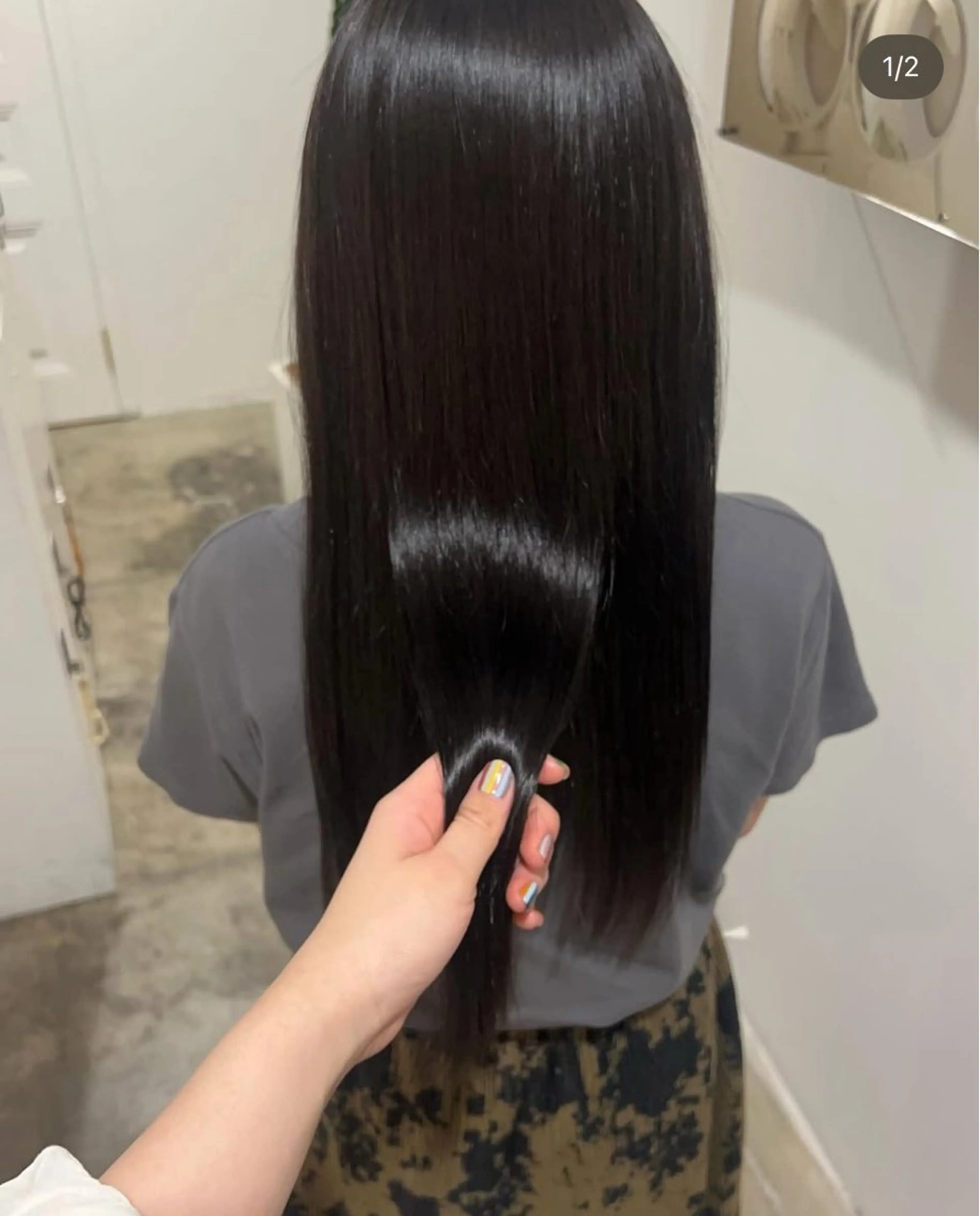 🌟【髪質改善ストレート&トリートメント】の写真