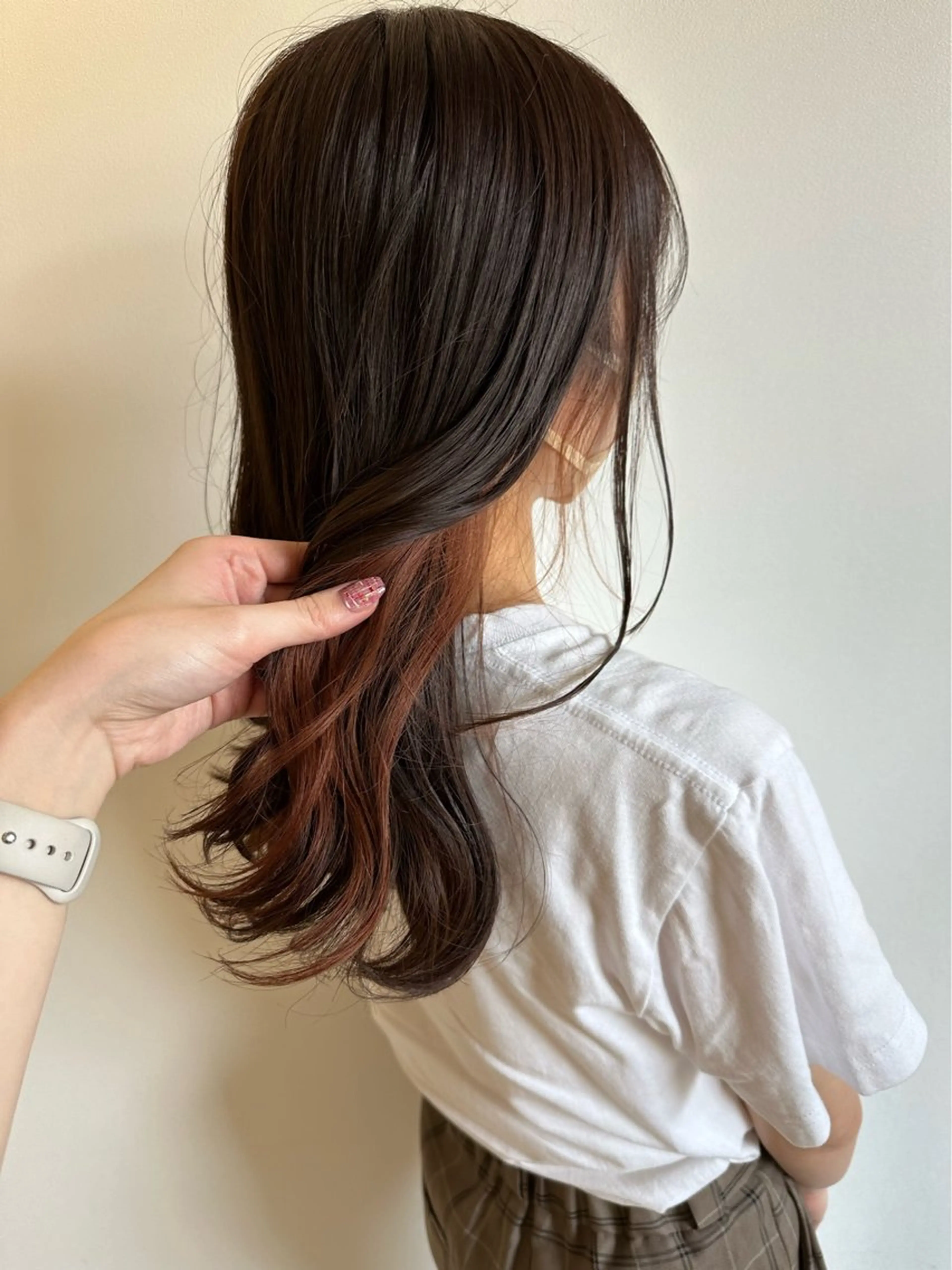 カラー ハイトーン/ラベンダ ー/ユイナ🪄のヘアスタイル