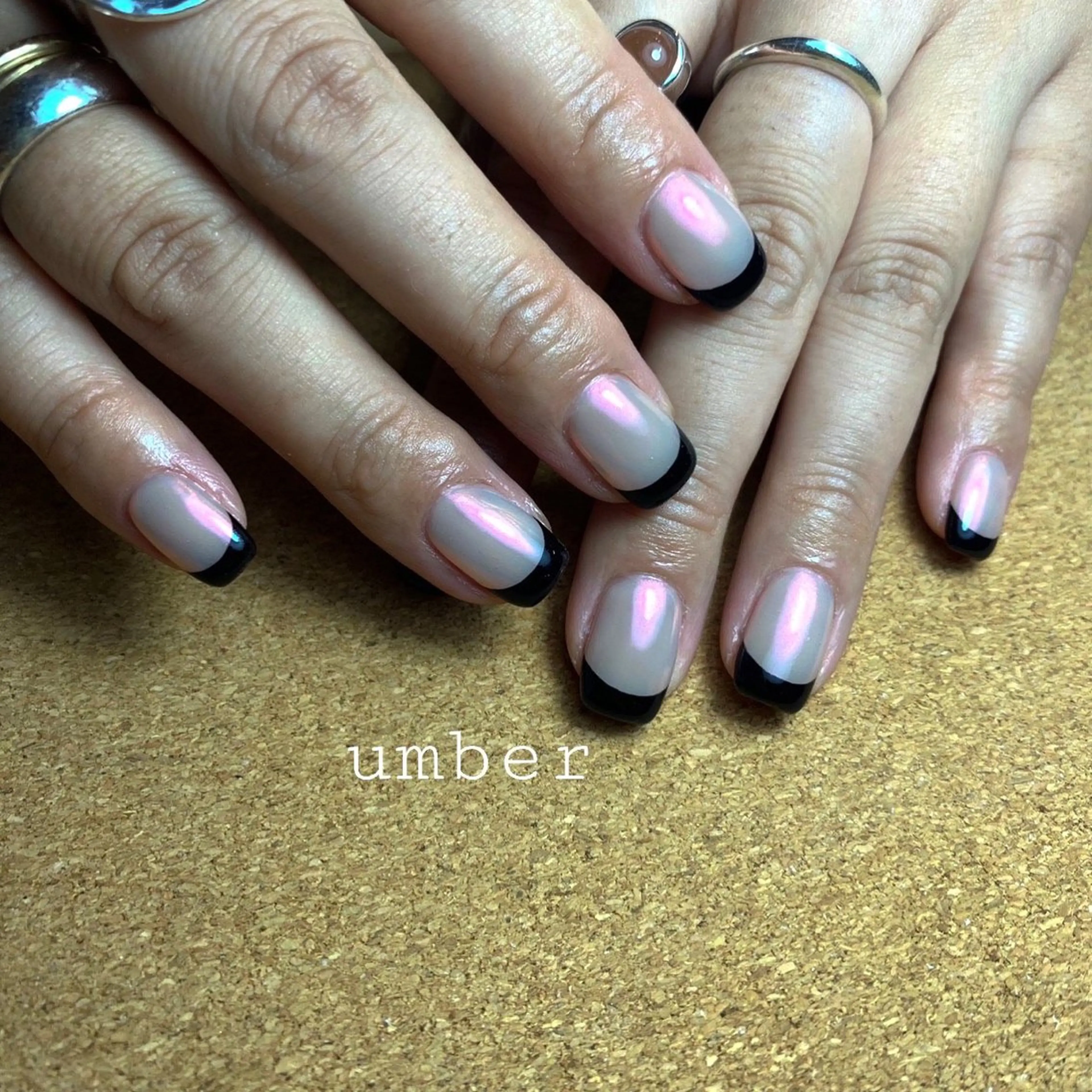 ネイル ハンドネイル umber 三茶1分のネイルデザイン