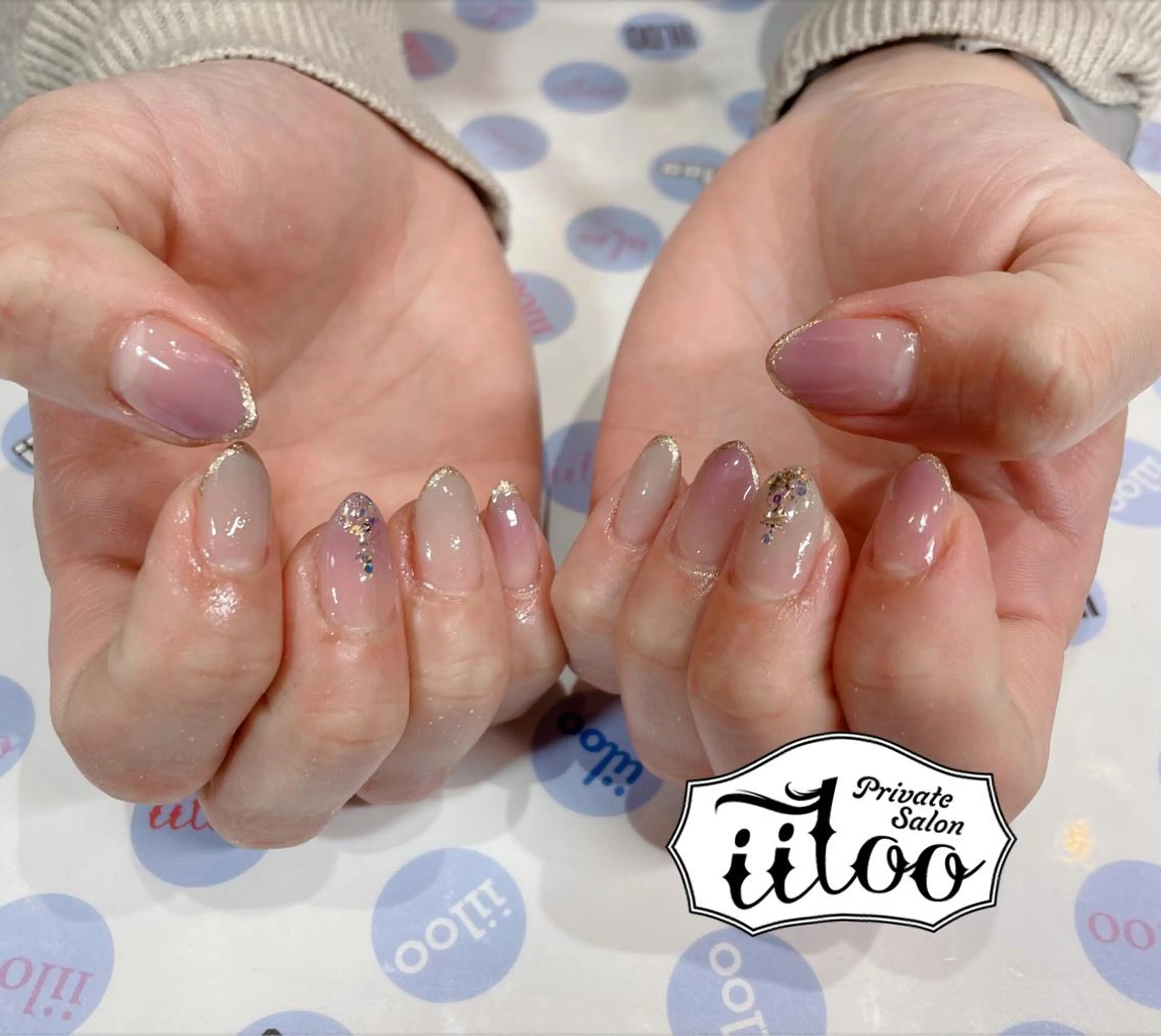 ネイル iiloo aromaworksのネイルデザイン
