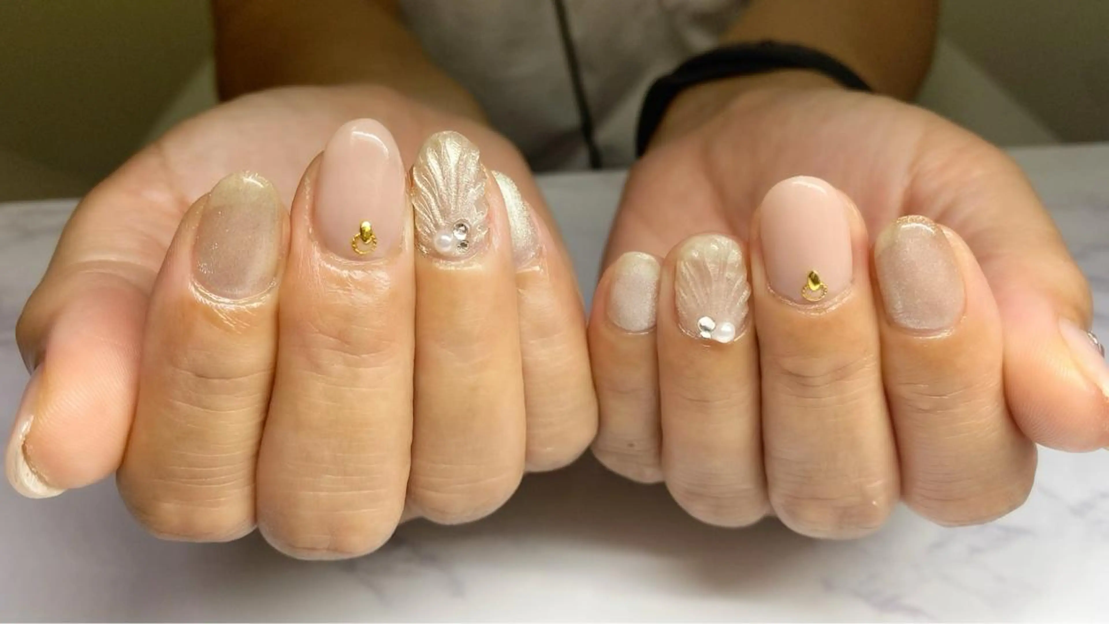 ネイル ジェルネイル マグネットネイル Era nailのネイルデザイン