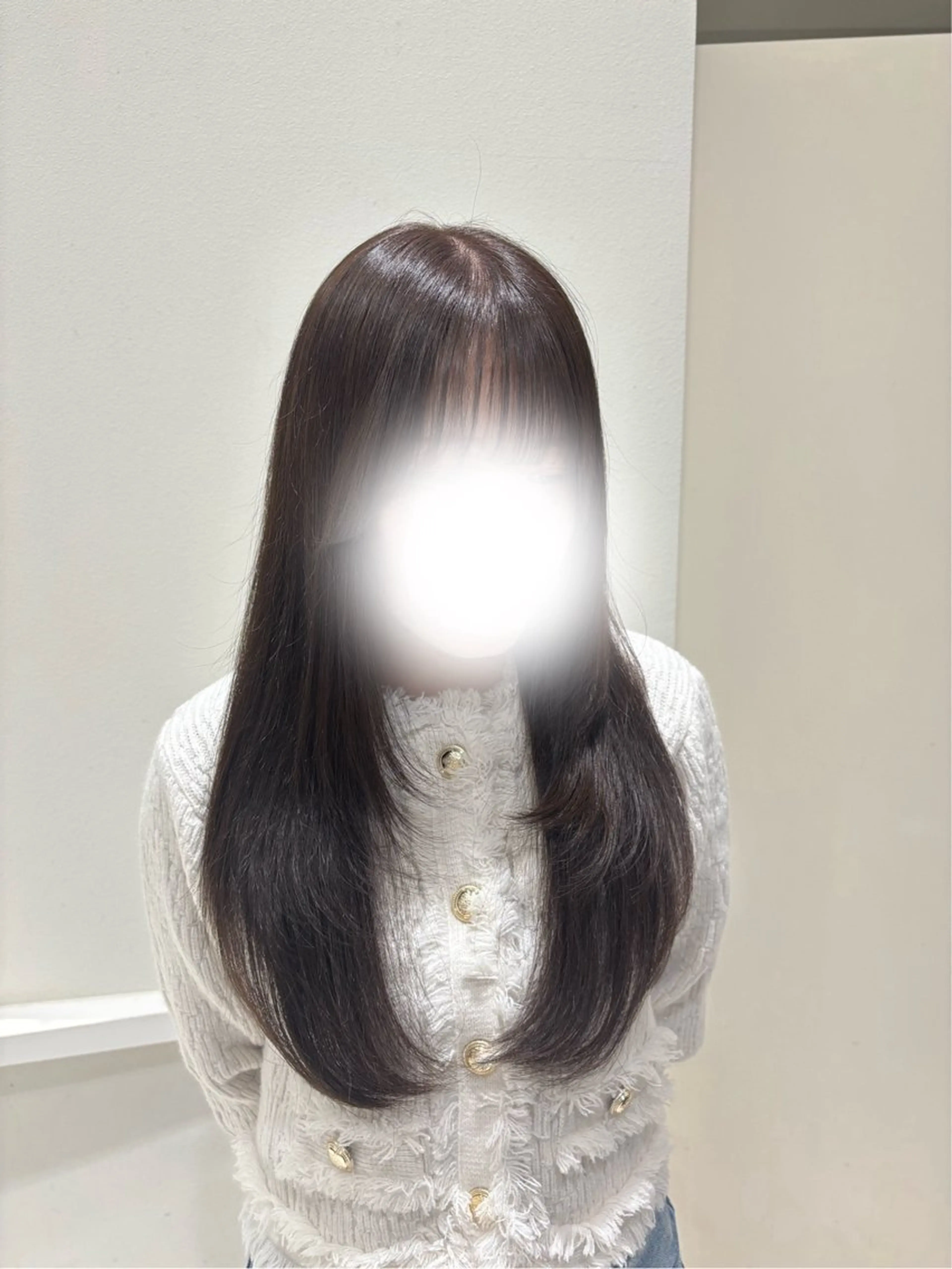 ロング 💞韓国カラー💞 あやかのヘアスタイル