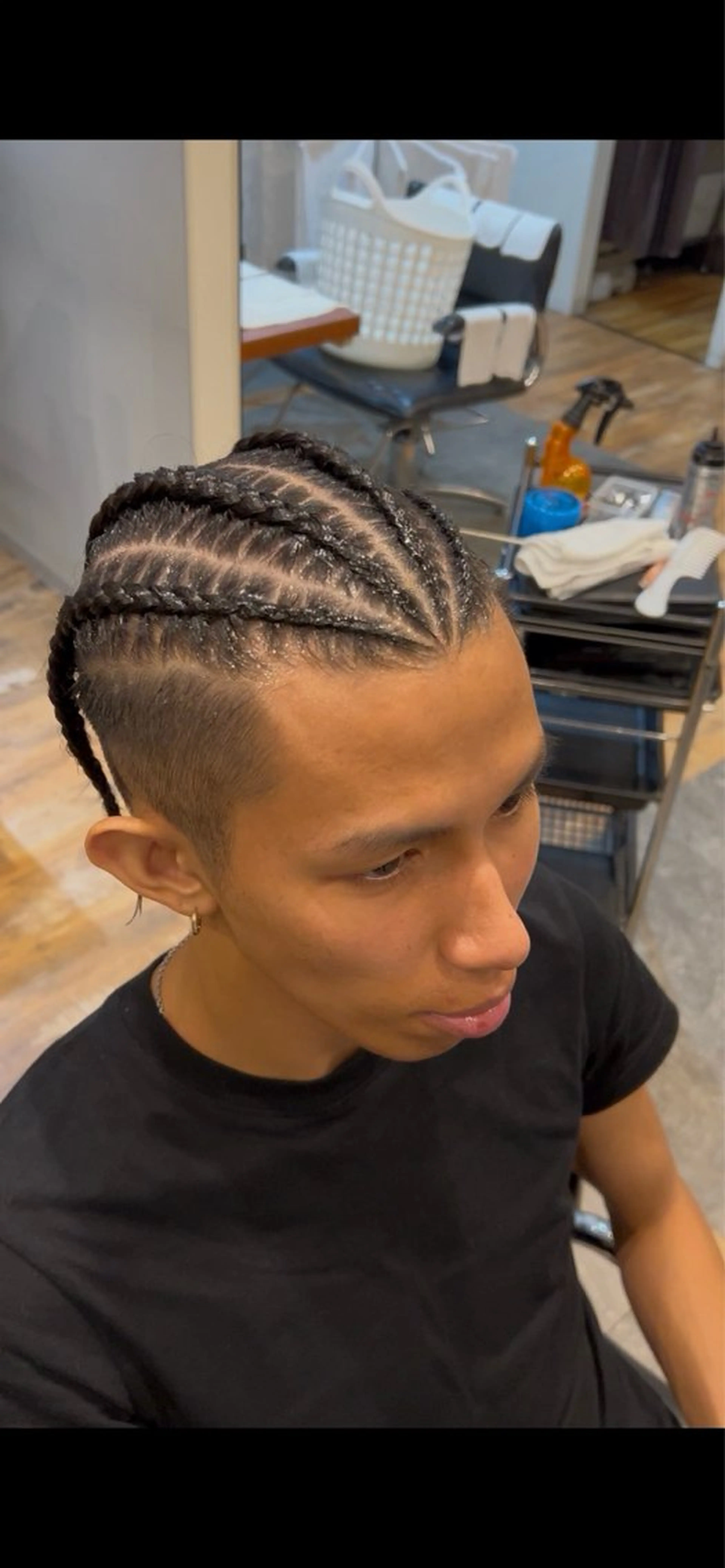 Brave boys所属・田中 優心のヘアスタイル