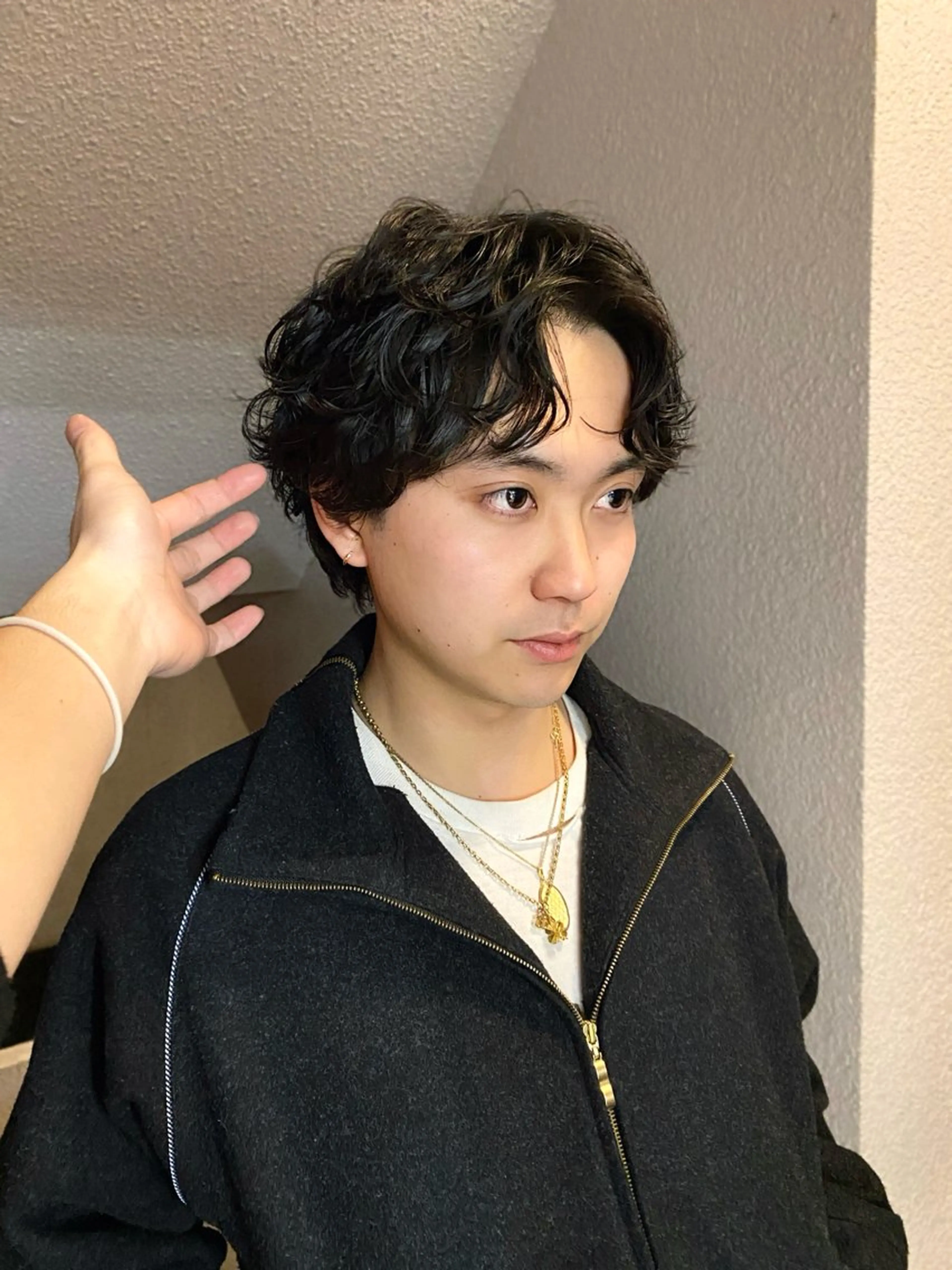 cut + perm(men's )の写真