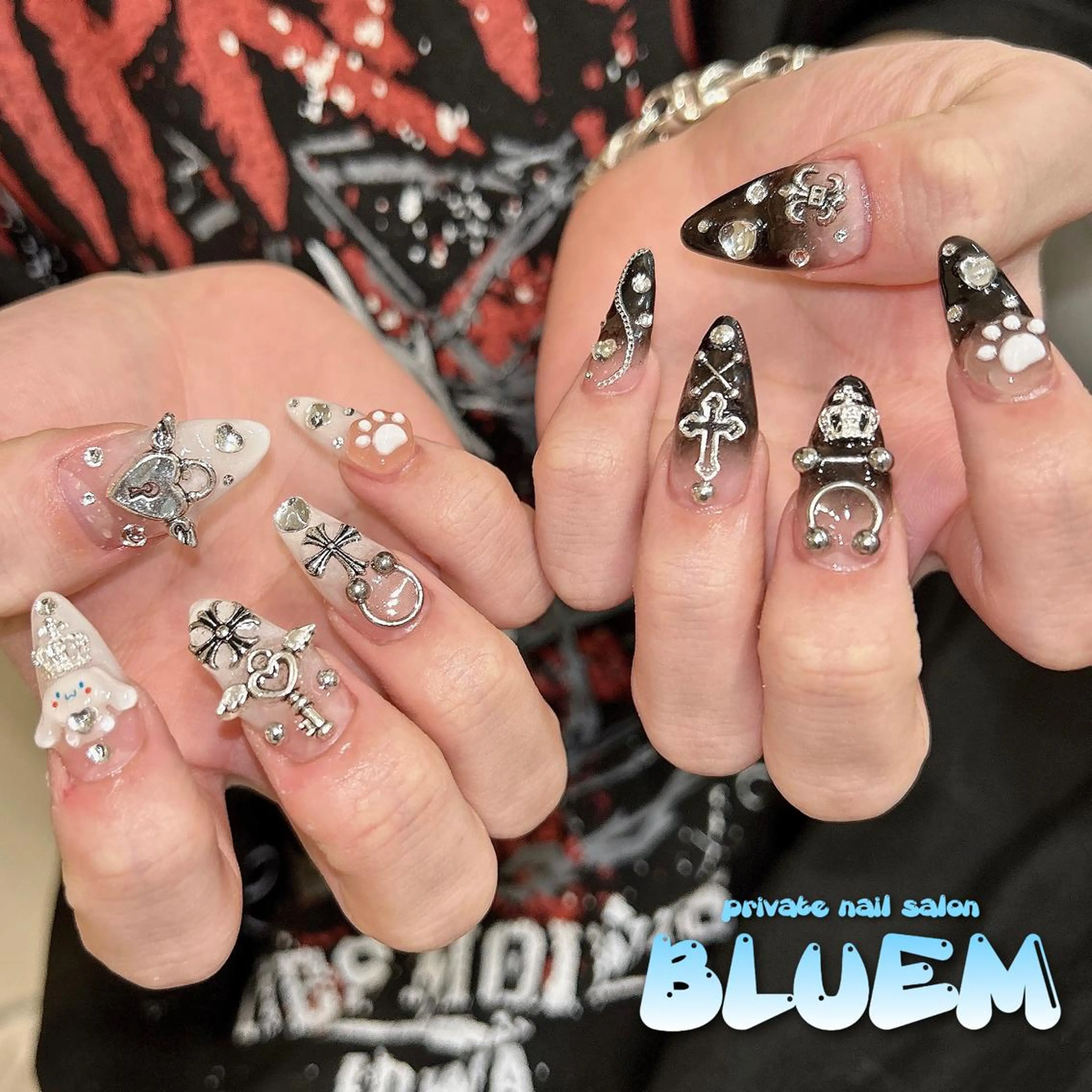 ネイル ハンドネイル BLUEM なな🐶のネイルデザイン