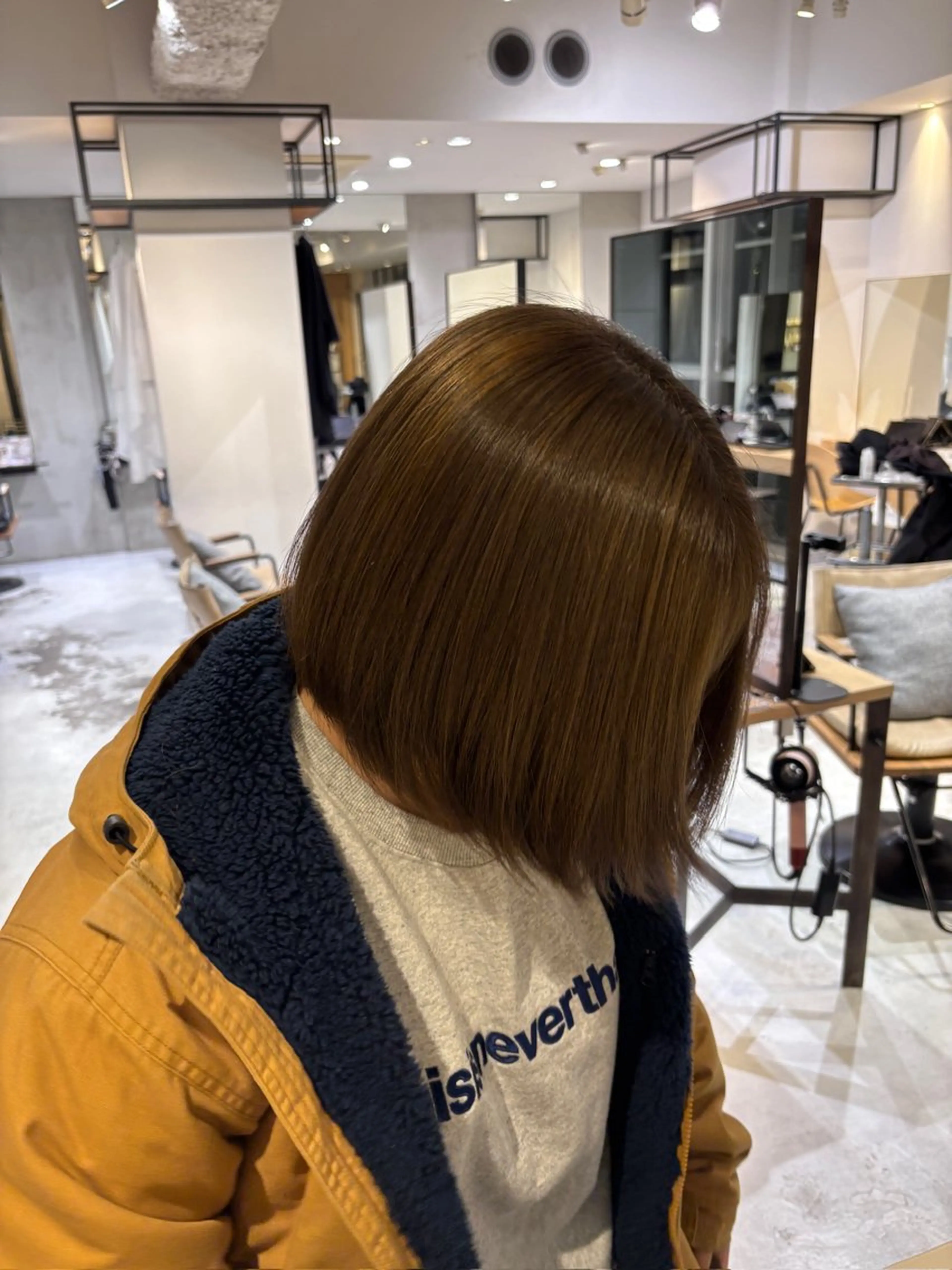 ミディアム ヘアカラー FILMS Rinoのヘアスタイル