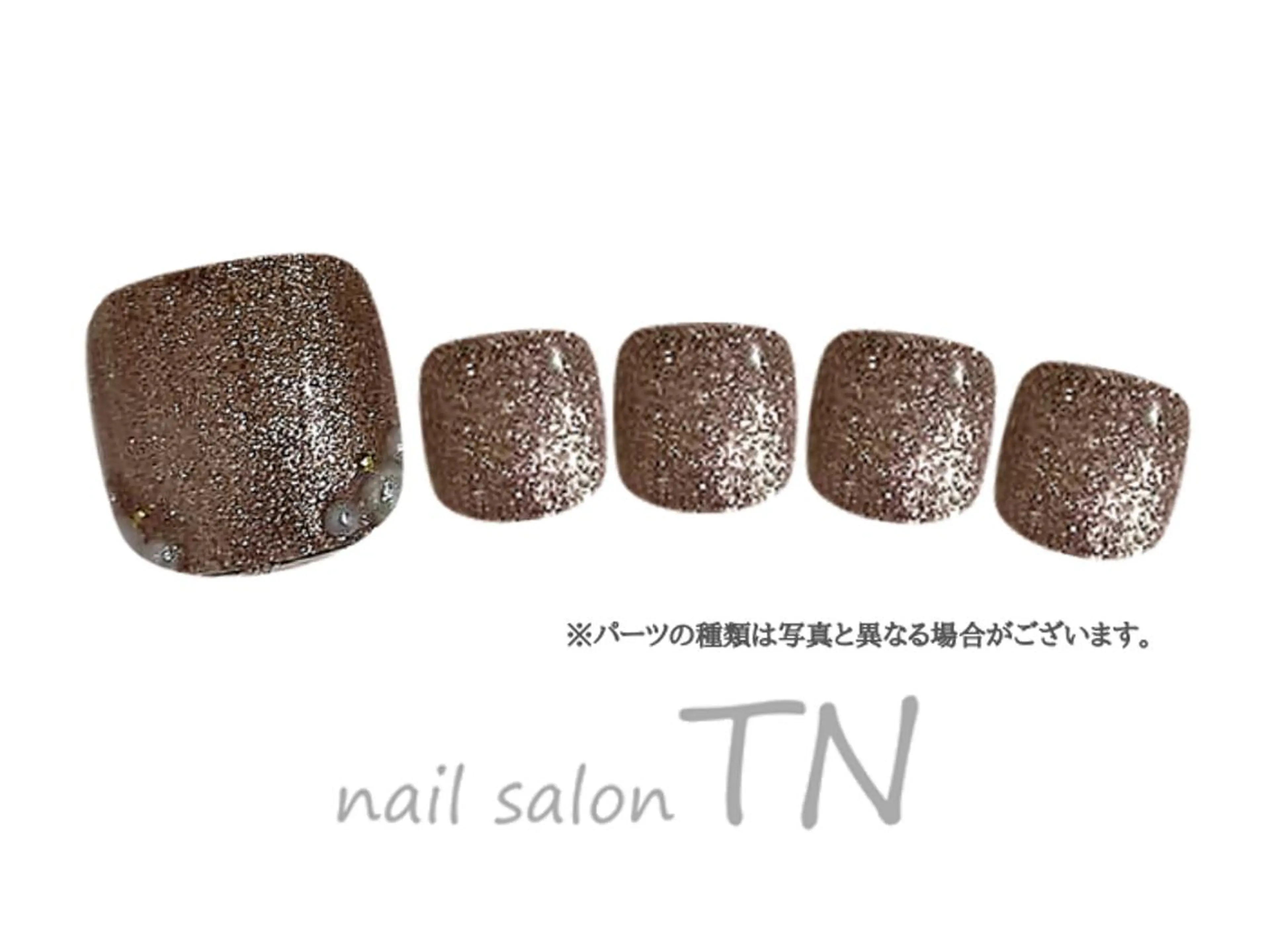 ネイル フットネイル 中島 実穂のネイルデザイン