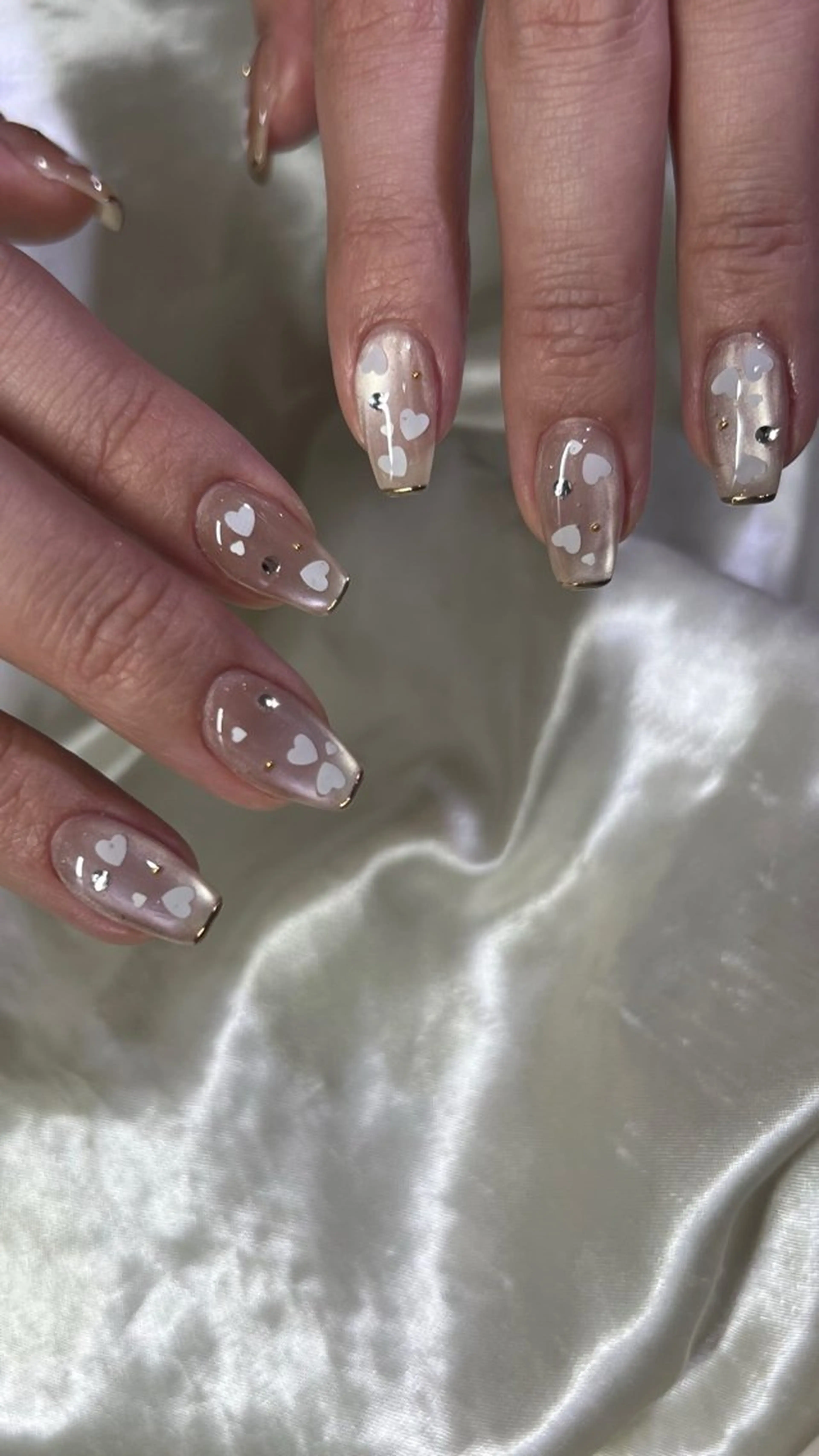 ネイル 持ち込み ハンドネイル ハンドケア Charme. NOBUKOのネイルデザイン