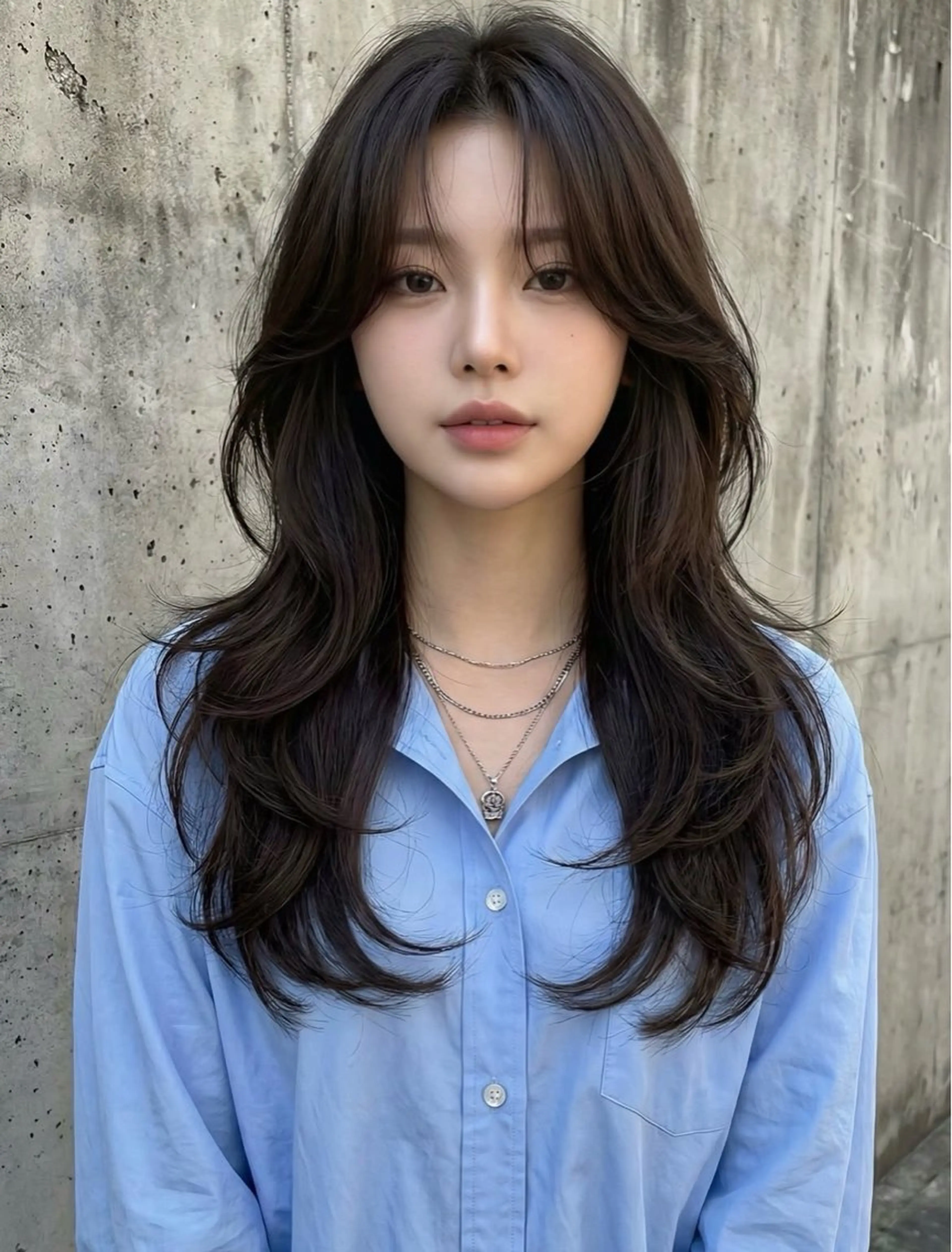 ハイレイヤーカット+ワンカールパーマの写真