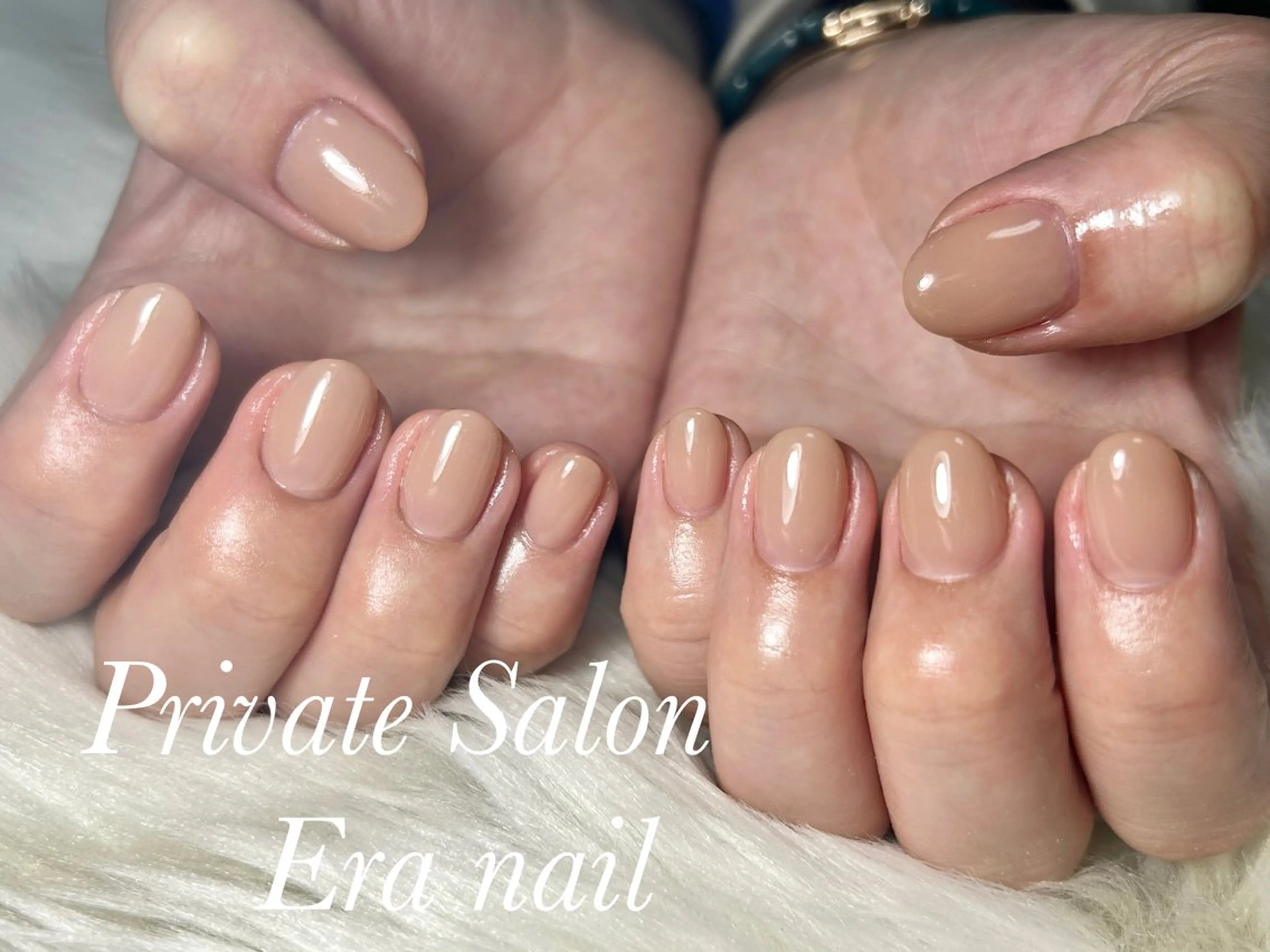 ネイル ワンカラーネイル ハンドネイル Era nailのネイルデザイン