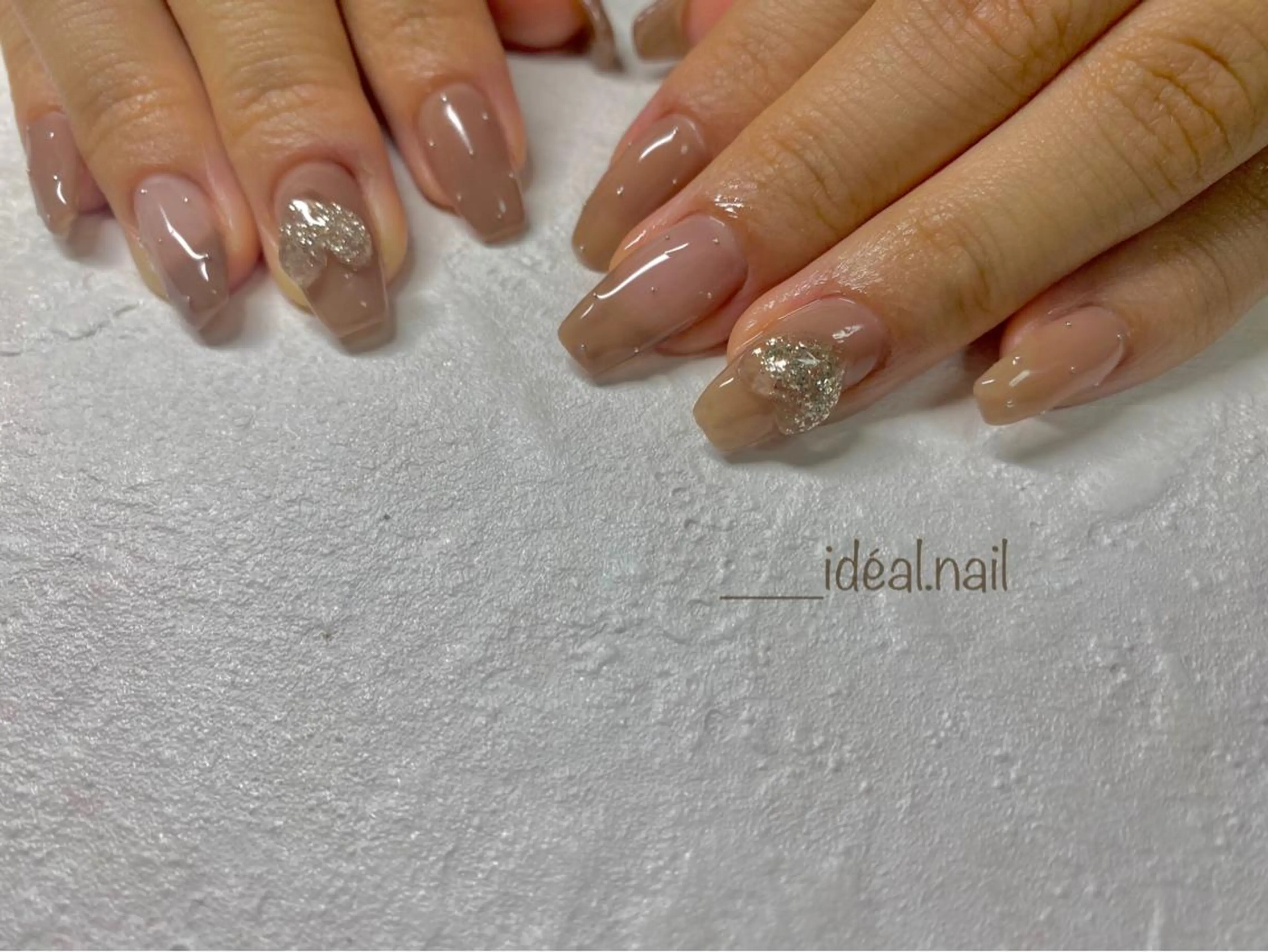ネイル クリアネイル キラキラネイル ide. Mikiのネイルデザイン